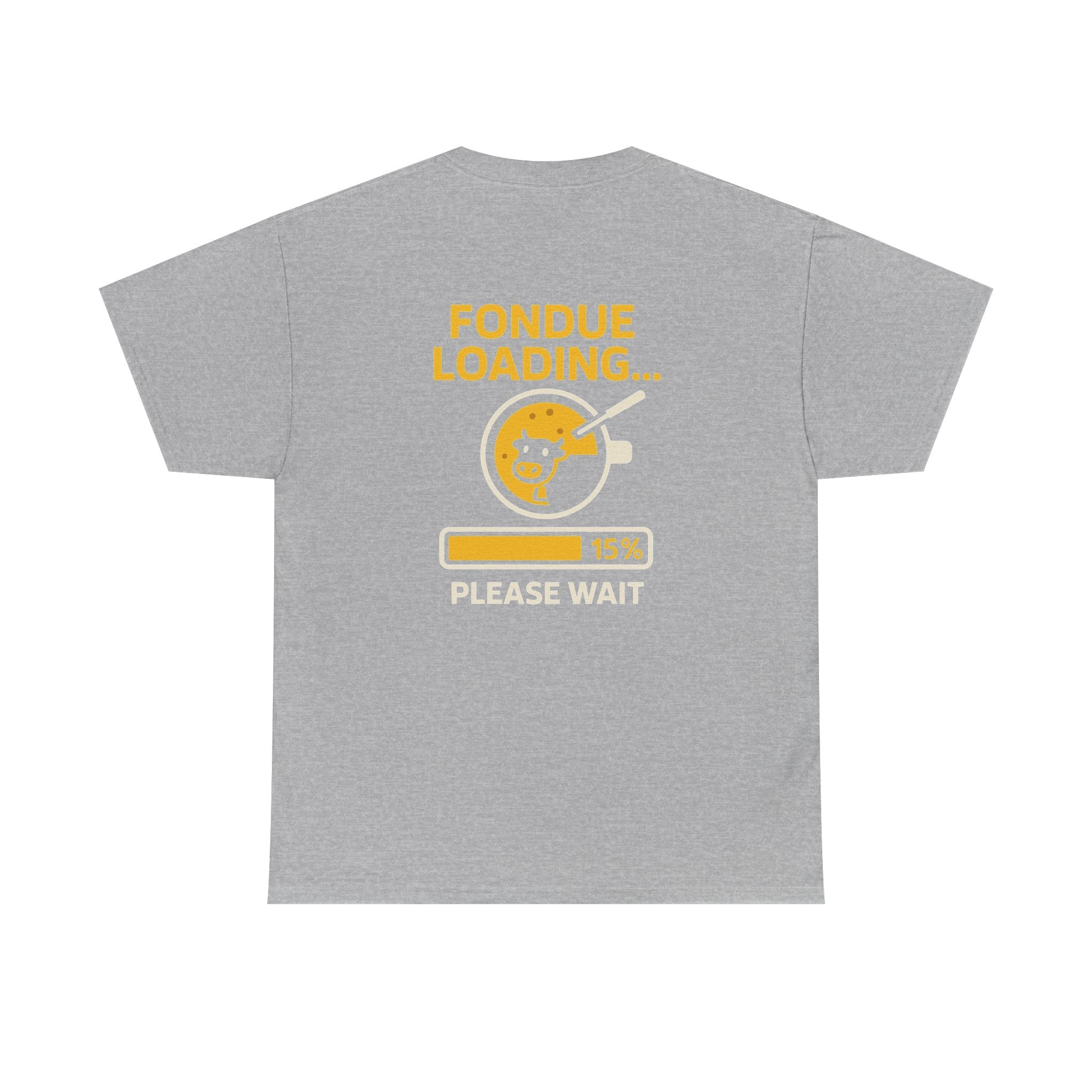 Fondue Loading – Schweizer Winter Meme T-Shirt