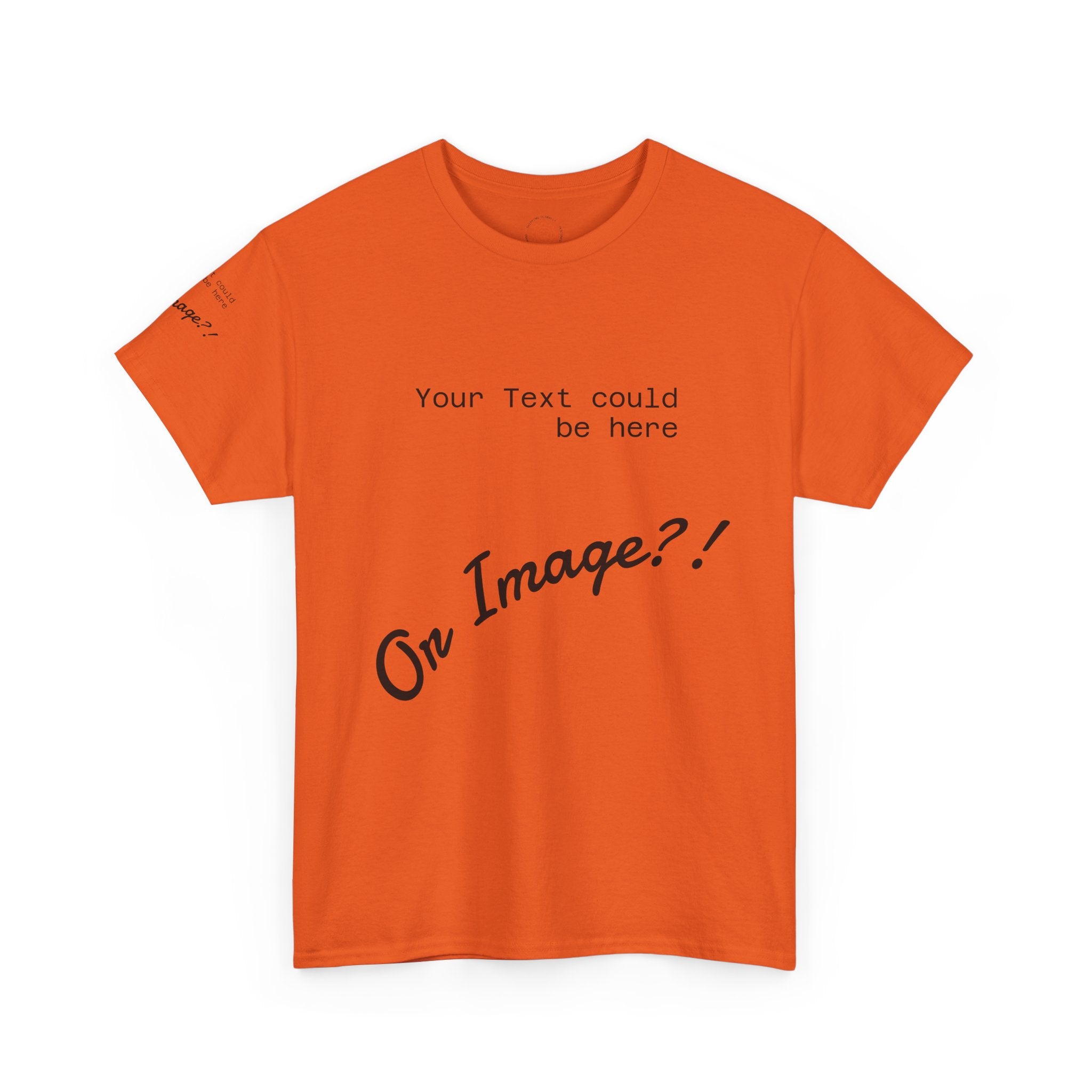 Individuell Bedruckbares Unisex Basic T-Shirt