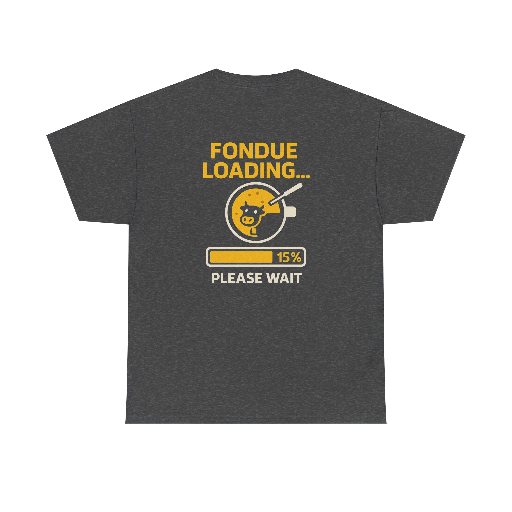 Fondue Loading – Schweizer Winter Meme T-Shirt