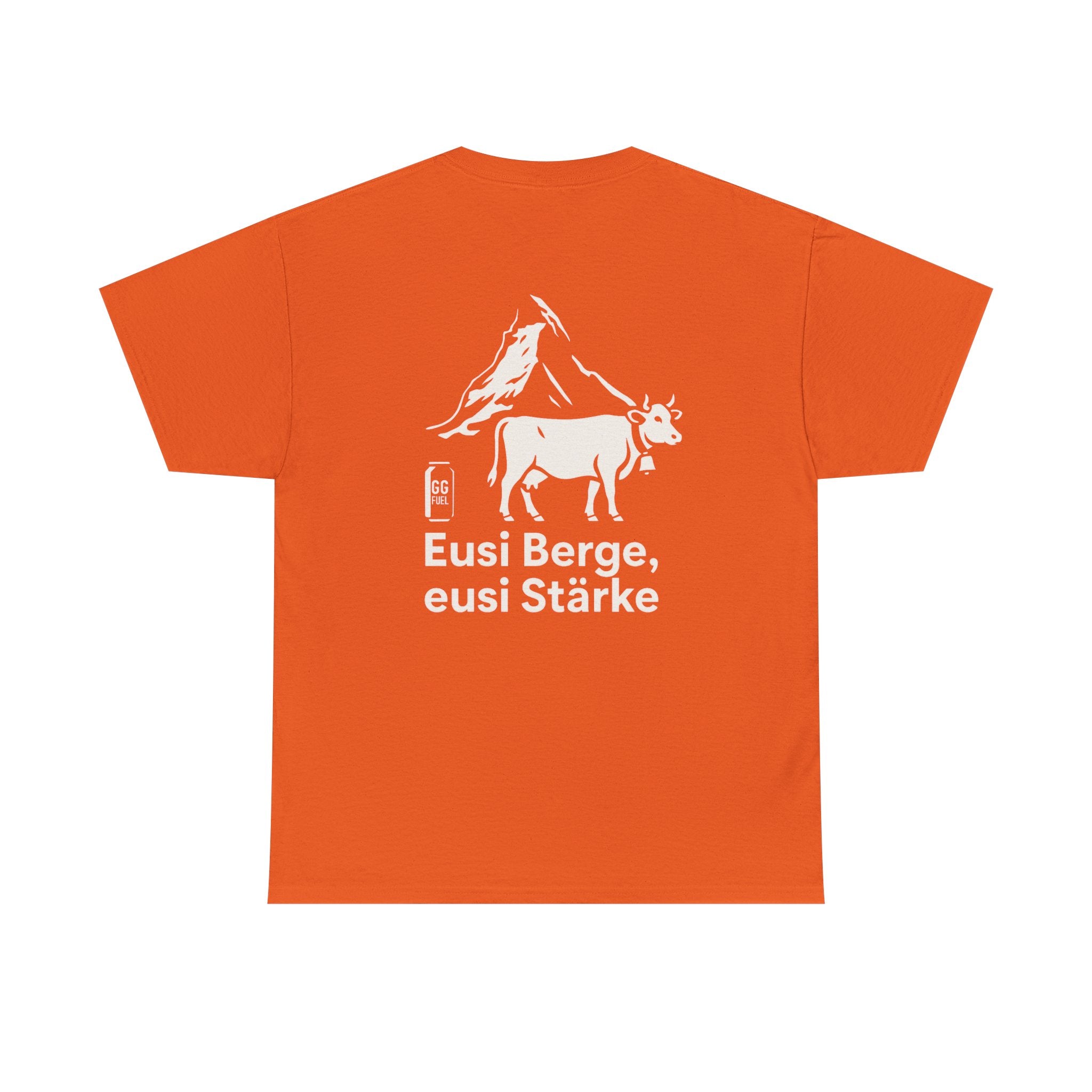 Eusi Berge, eusi Stärke – Matterhorn Schweiz T-Shirt