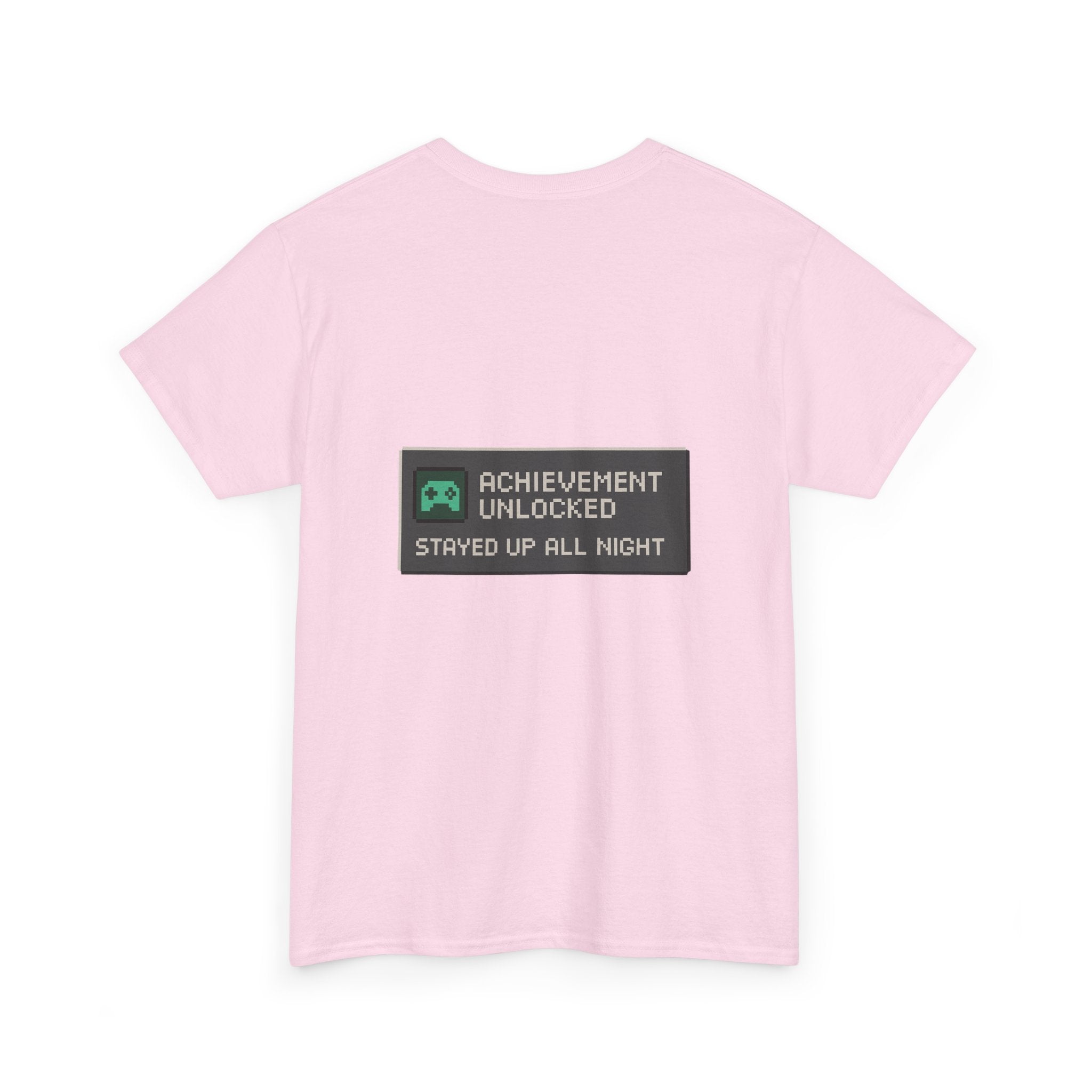 Achievement Unlocked – Stayed Up All Night – Gamer Meme T-Shirt