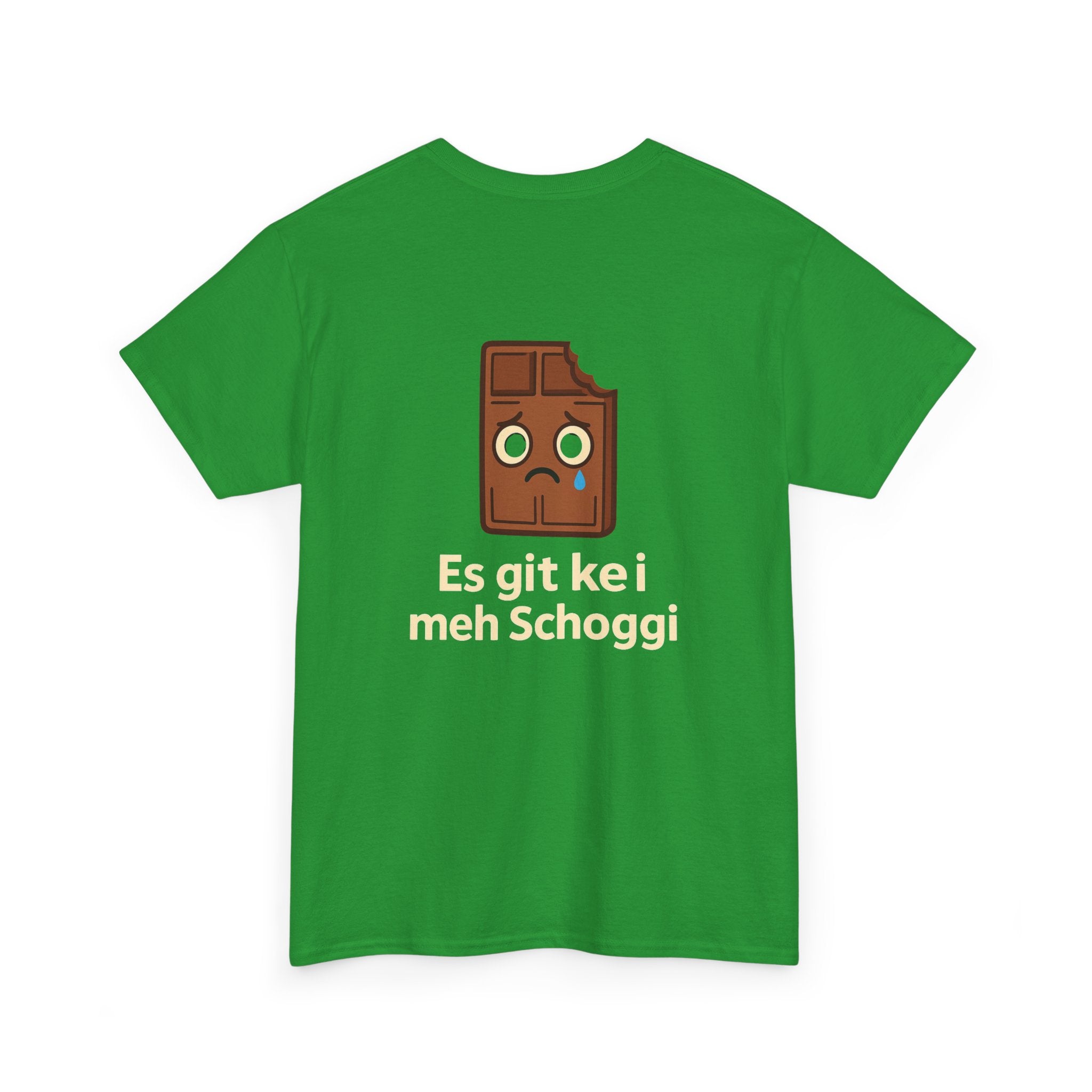 Es git kei meh Schoggi – Schweizer Humor T-Shirt