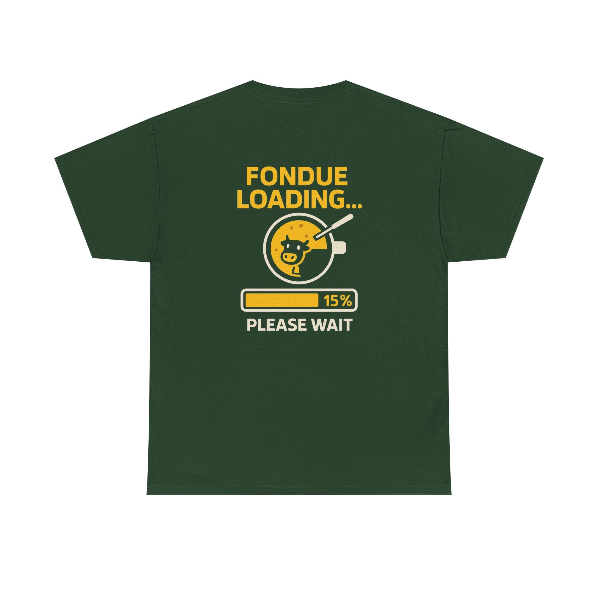Fondue Loading – Schweizer Winter Meme T-Shirt