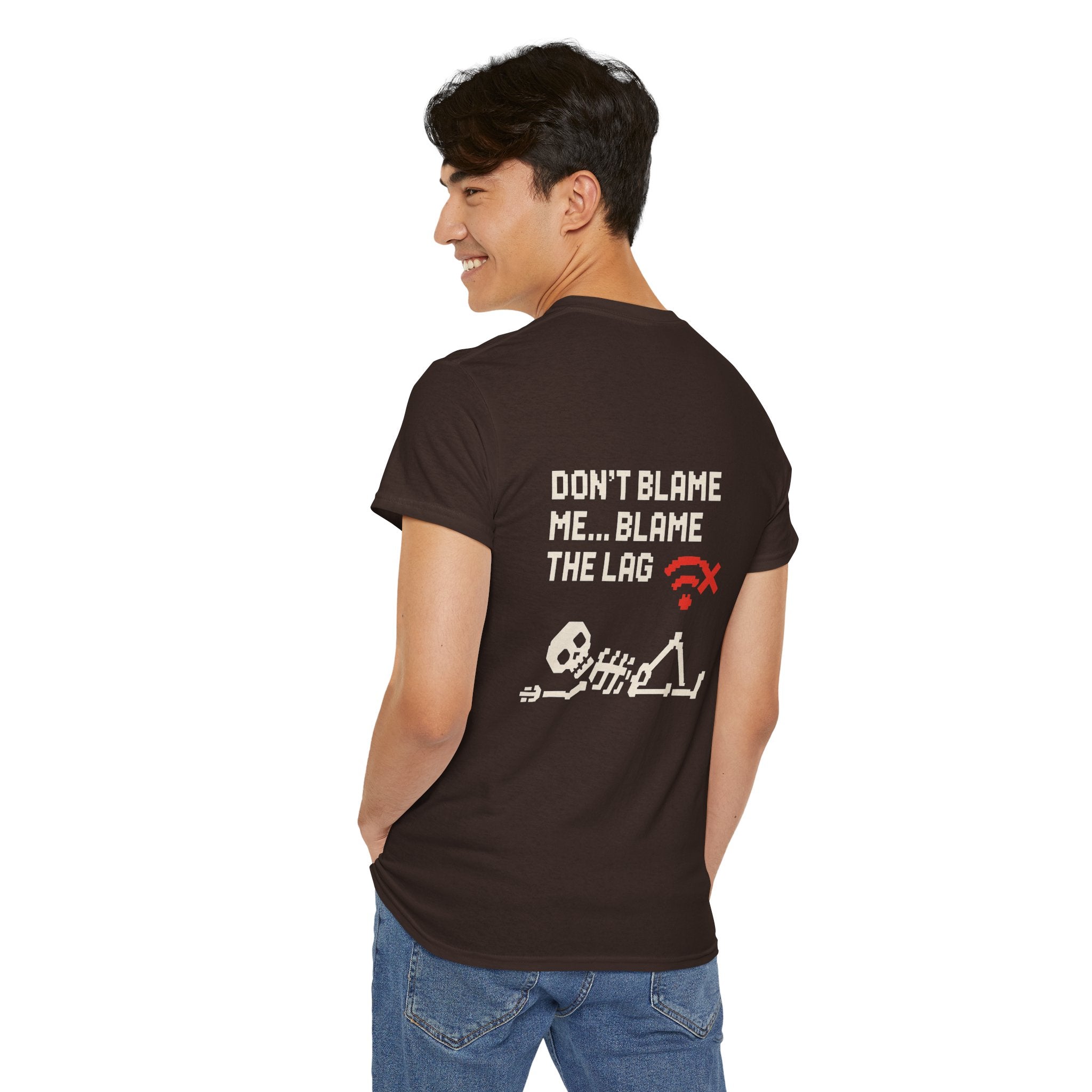 Don’t Blame Me, Blame the Lag – Gamer Meme T-Shirt