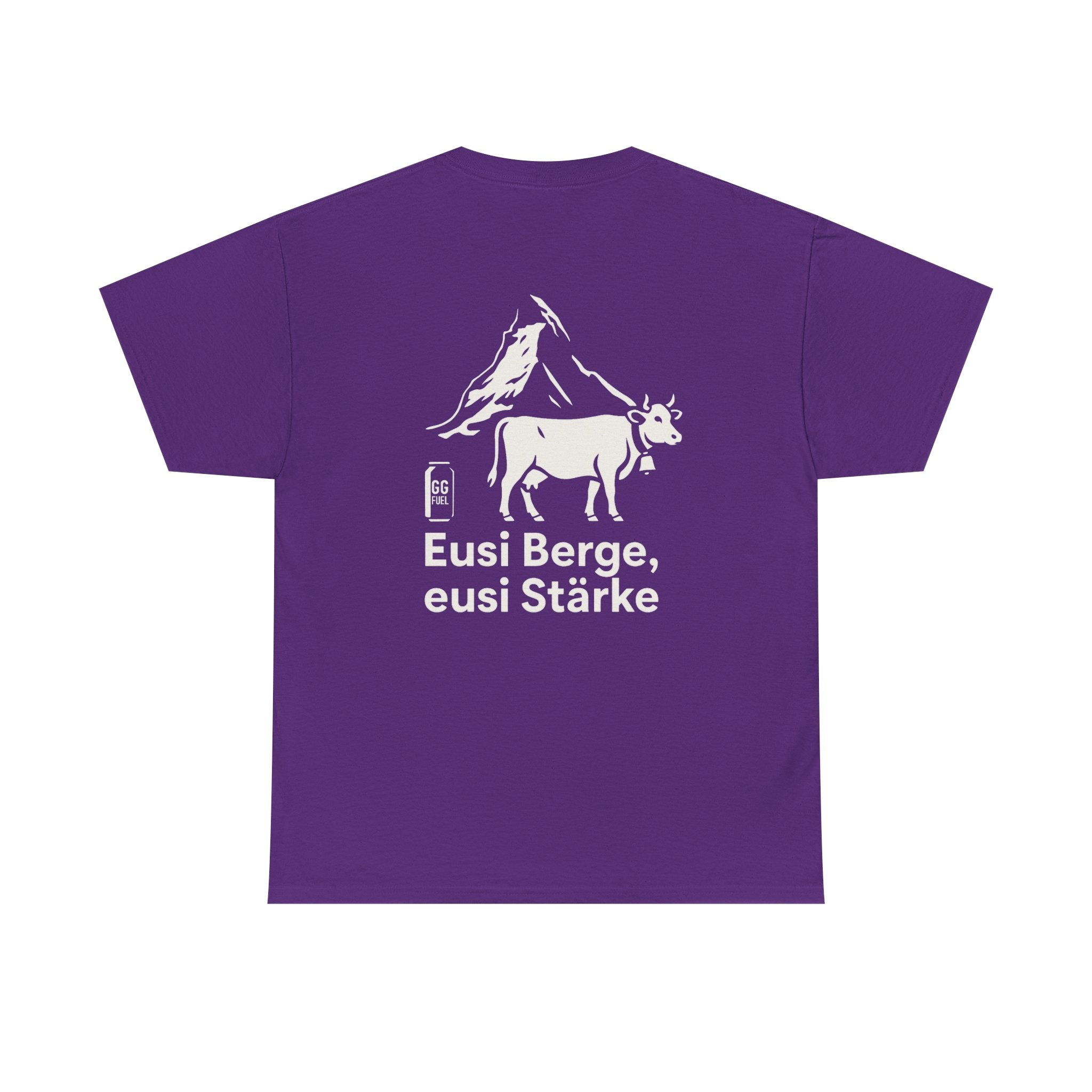 Eusi Berge, eusi Stärke – Matterhorn Schweiz T-Shirt