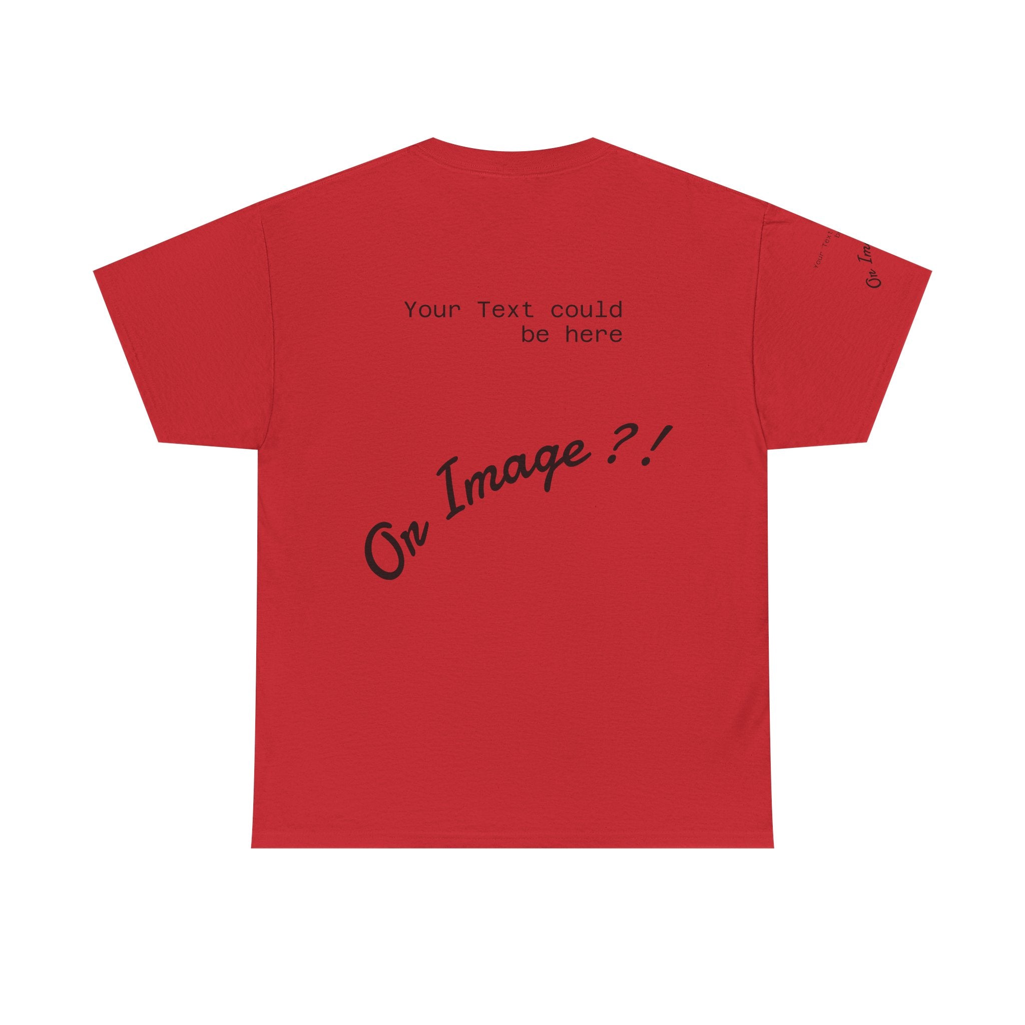 Individuell Bedruckbares Unisex Basic T-Shirt