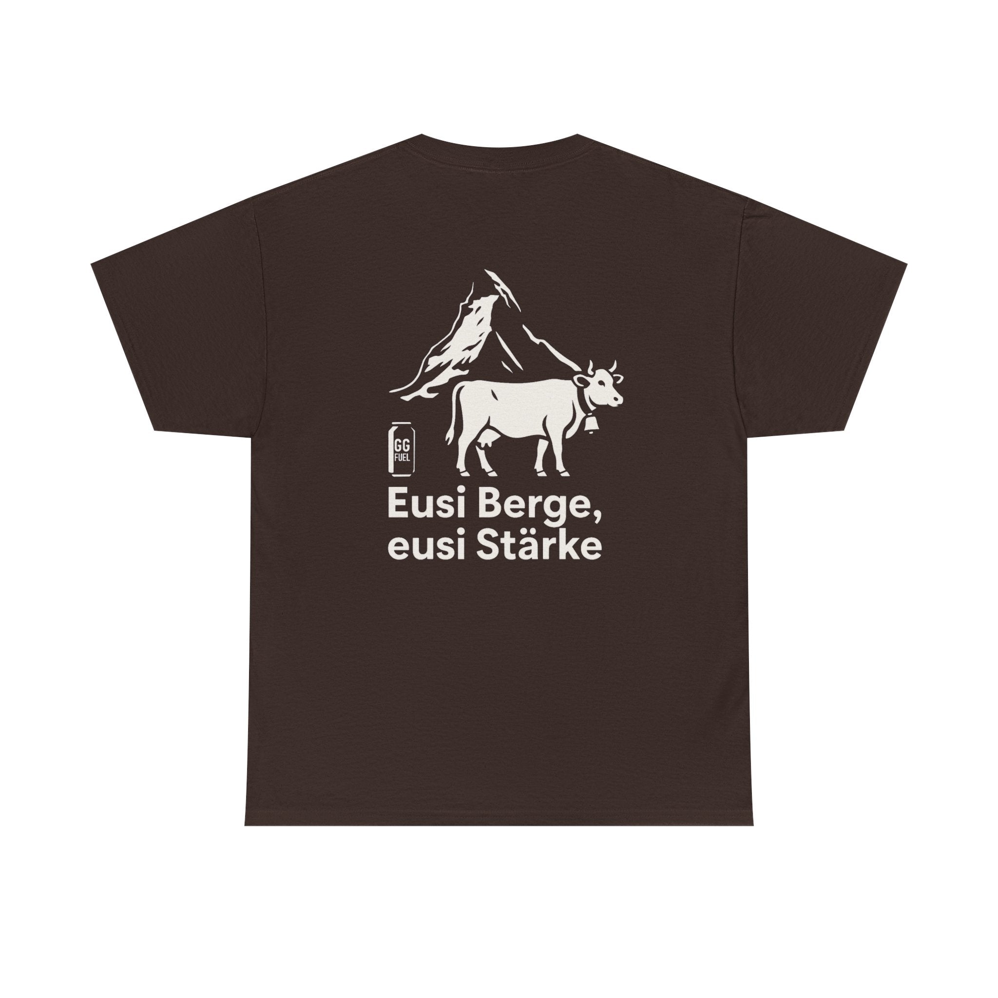 Eusi Berge, eusi Stärke – Matterhorn Schweiz T-Shirt