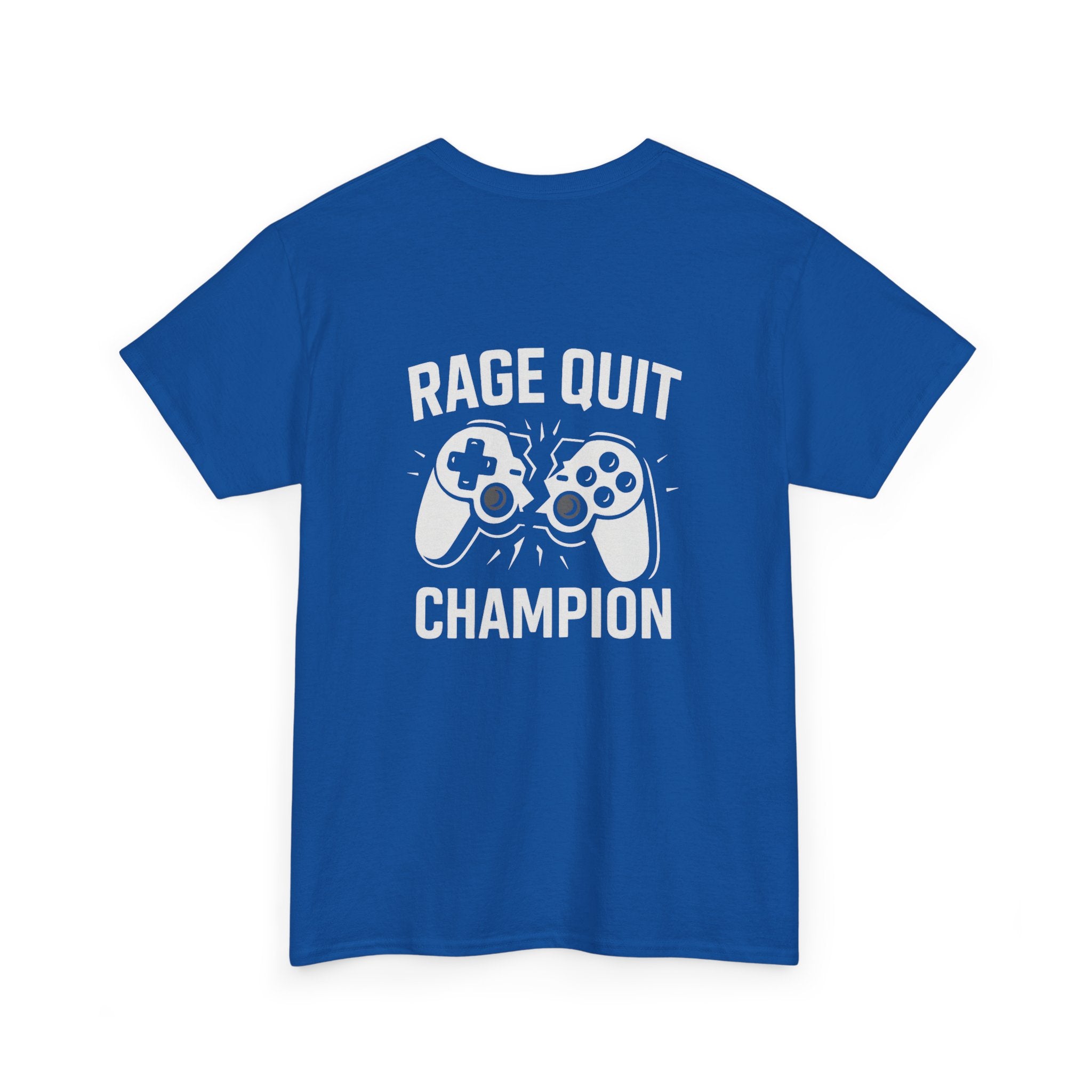 Rage Quit Champion – Lustiges Gamer Meme T-Shirt