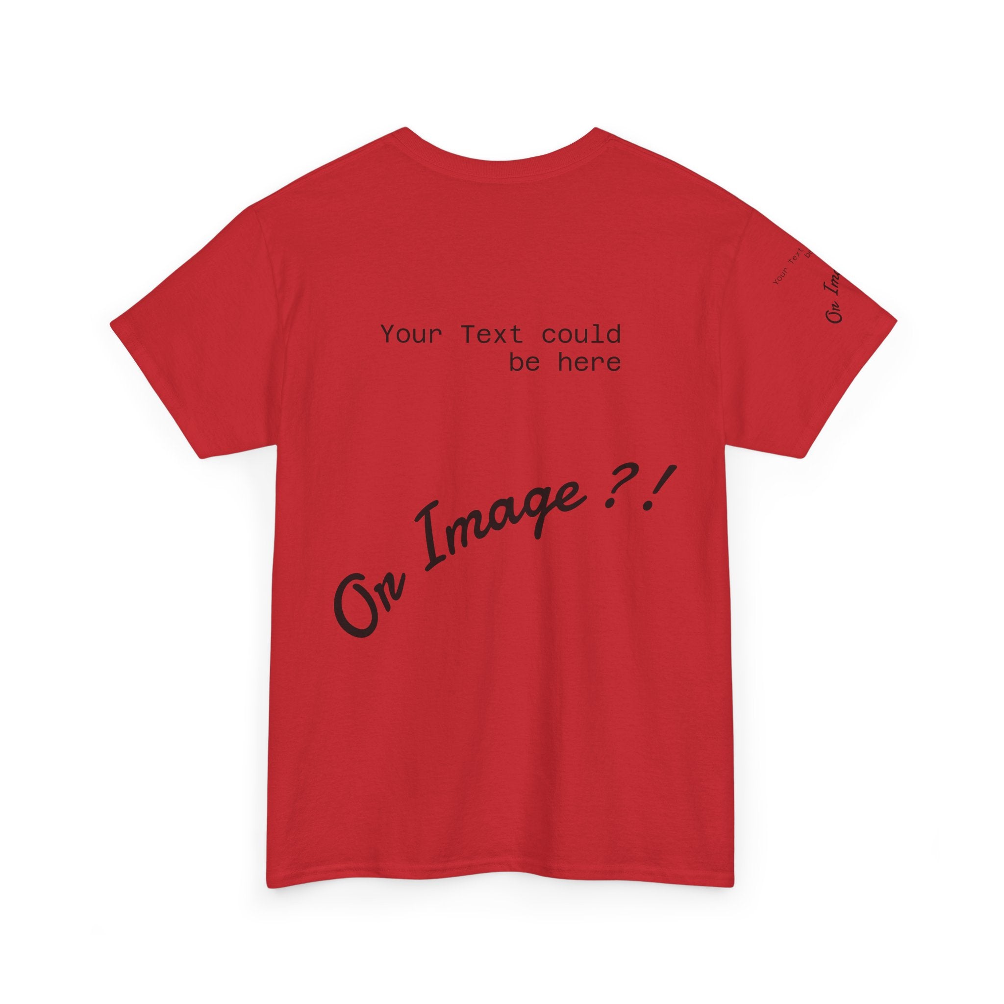 Individuell Bedruckbares Unisex Basic T-Shirt