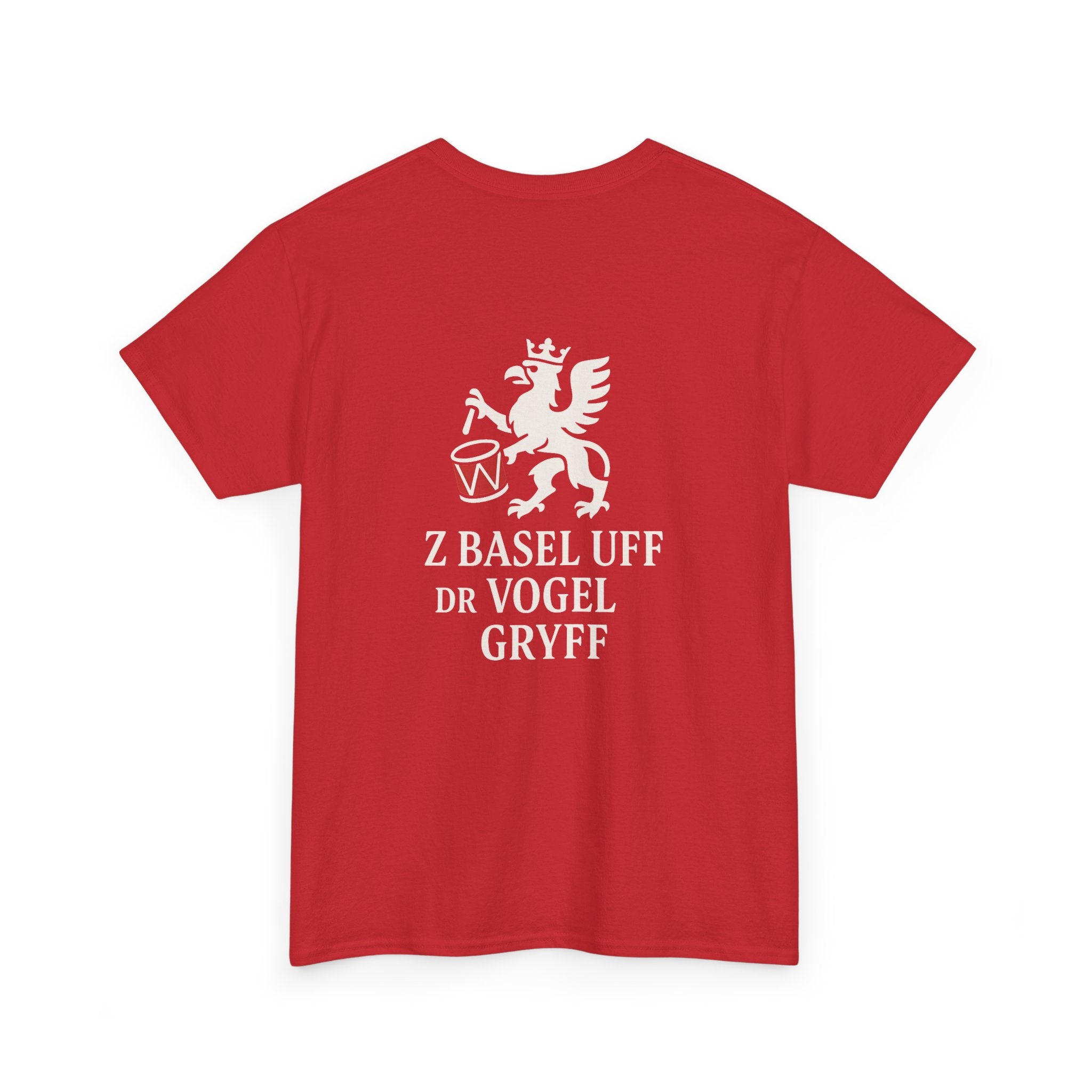 Z Basel uff dr Vogel Gryff – Schweizer Tradition Streetwear T-Shirt