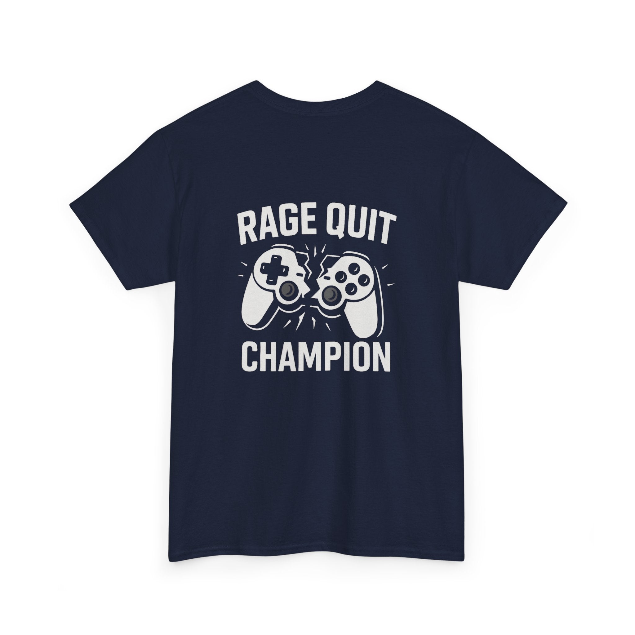 Rage Quit Champion – Lustiges Gamer Meme T-Shirt