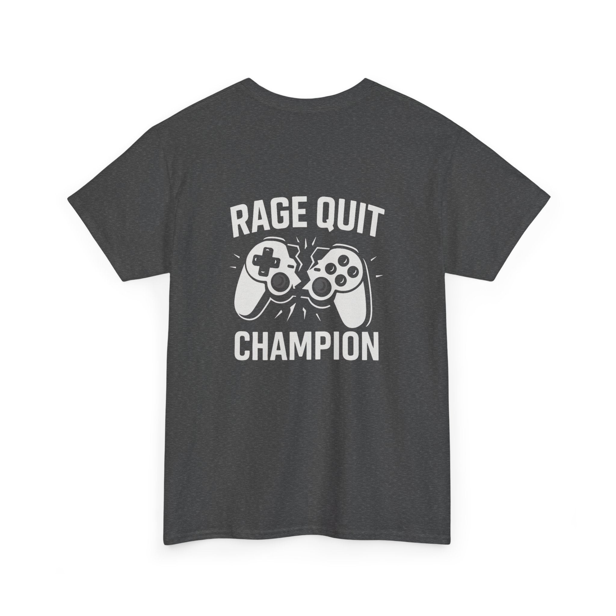 Rage Quit Champion – Lustiges Gamer Meme T-Shirt