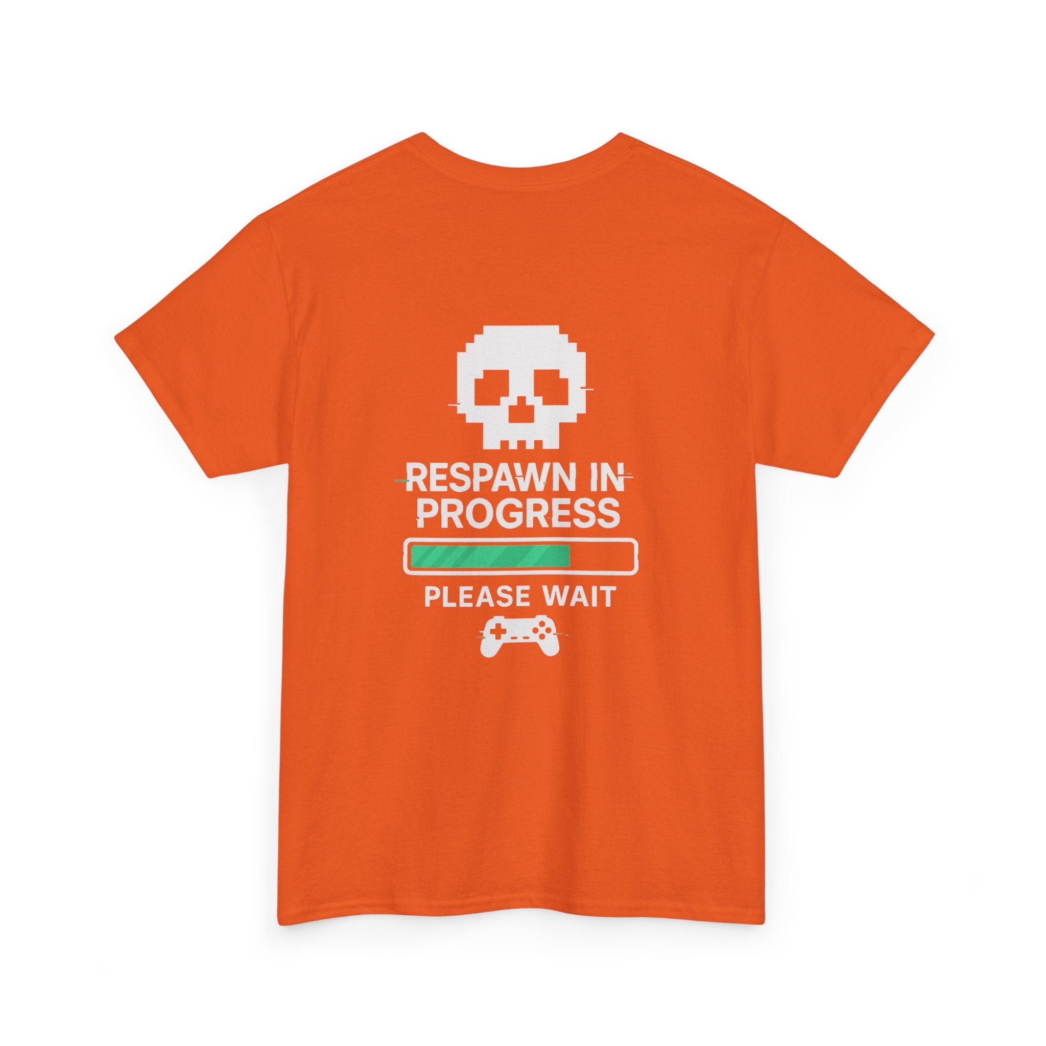 Respawn in Progress – Please Wait – Gamer Meme T-Shirt