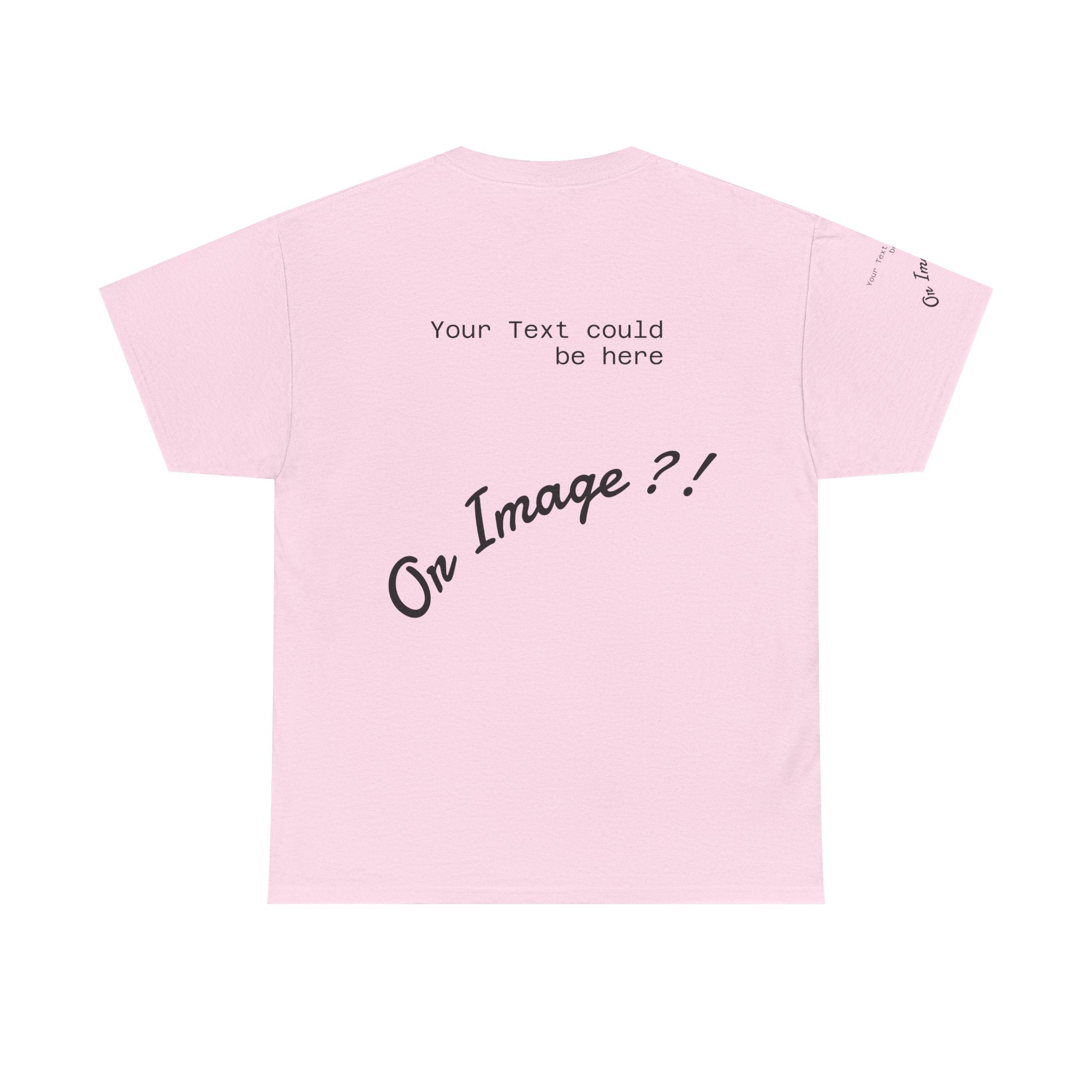 Individuell Bedruckbares Unisex Basic T-Shirt