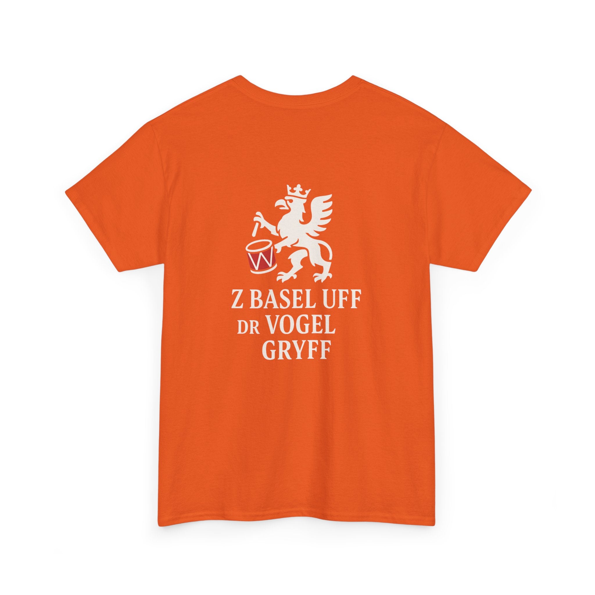 Z Basel uff dr Vogel Gryff – Schweizer Tradition Streetwear T-Shirt
