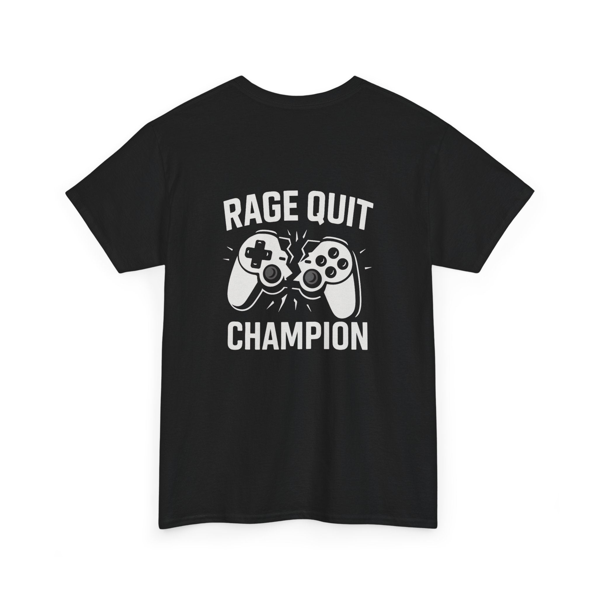 Rage Quit Champion – Lustiges Gamer Meme T-Shirt