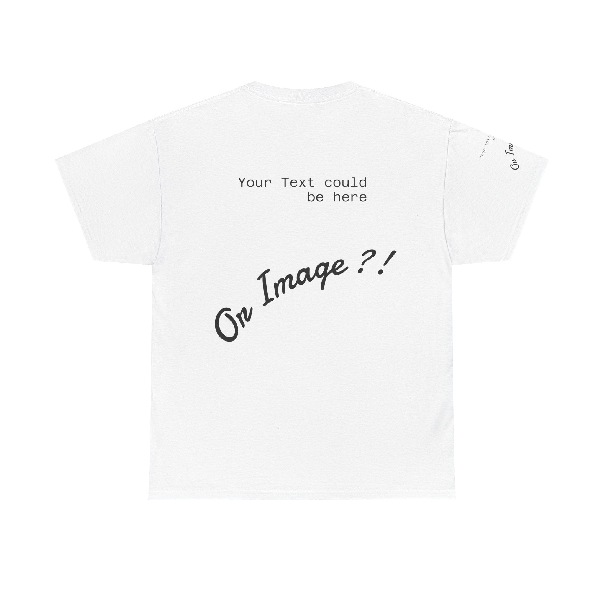 Individuell Bedruckbares Unisex Basic T-Shirt