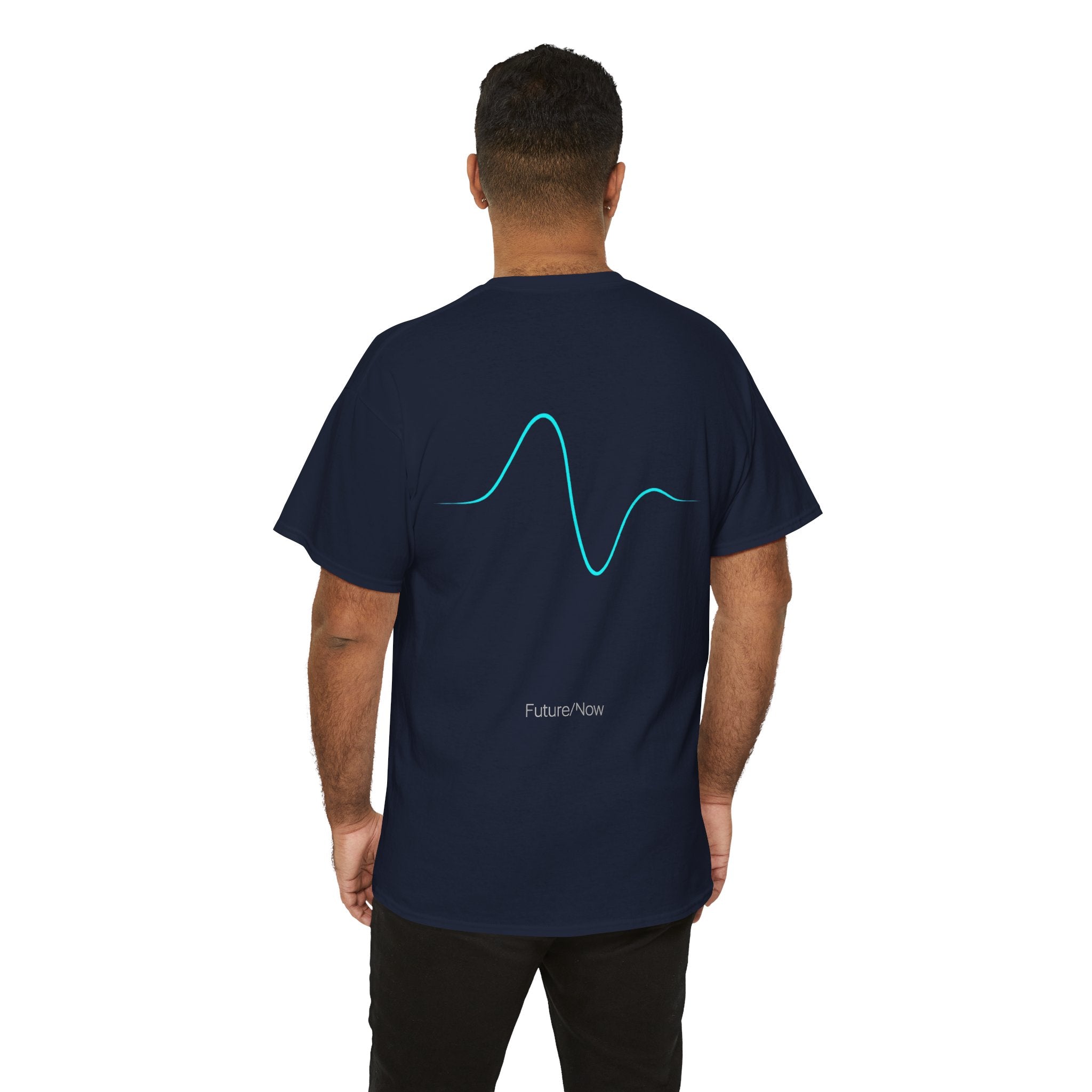 Cyber Wave – Futuristisches Minimal Streetwear T-Shirt