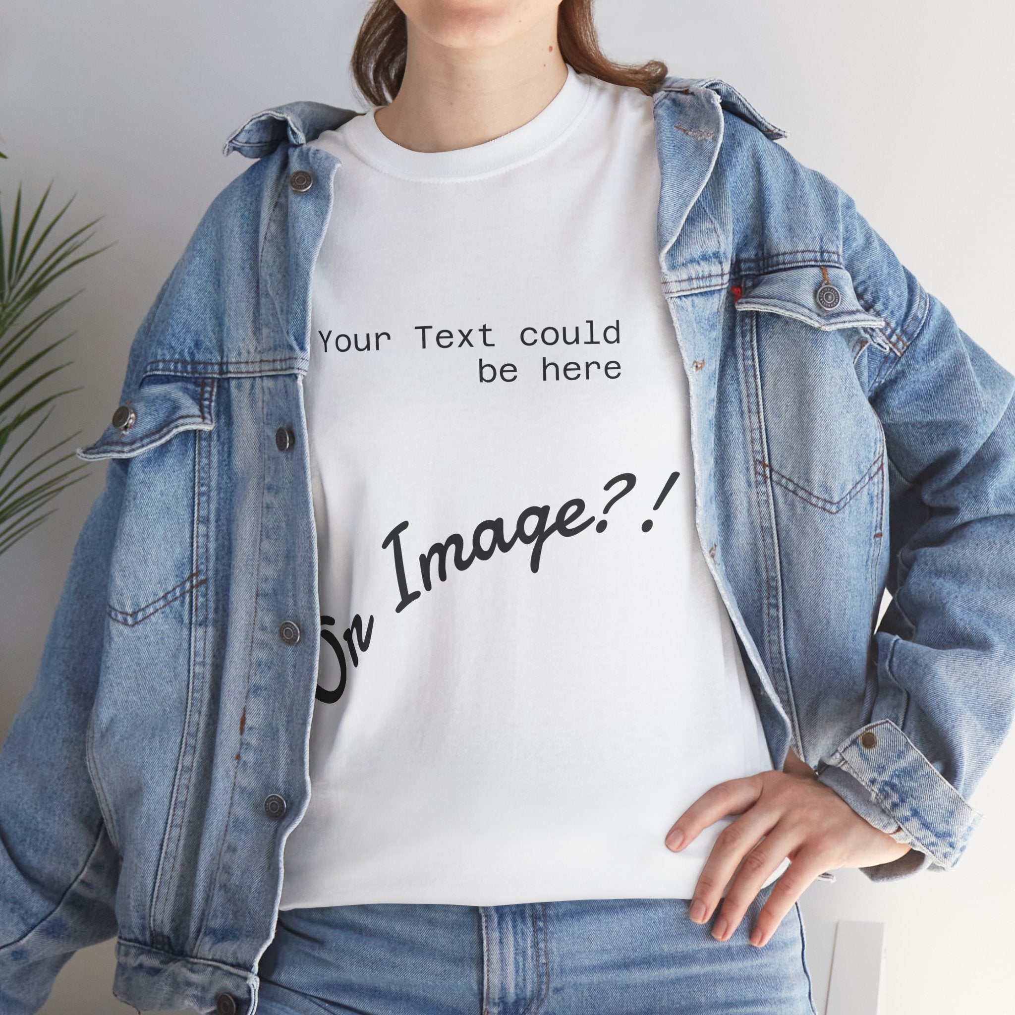 Individuell Bedruckbares Unisex Basic T-Shirt