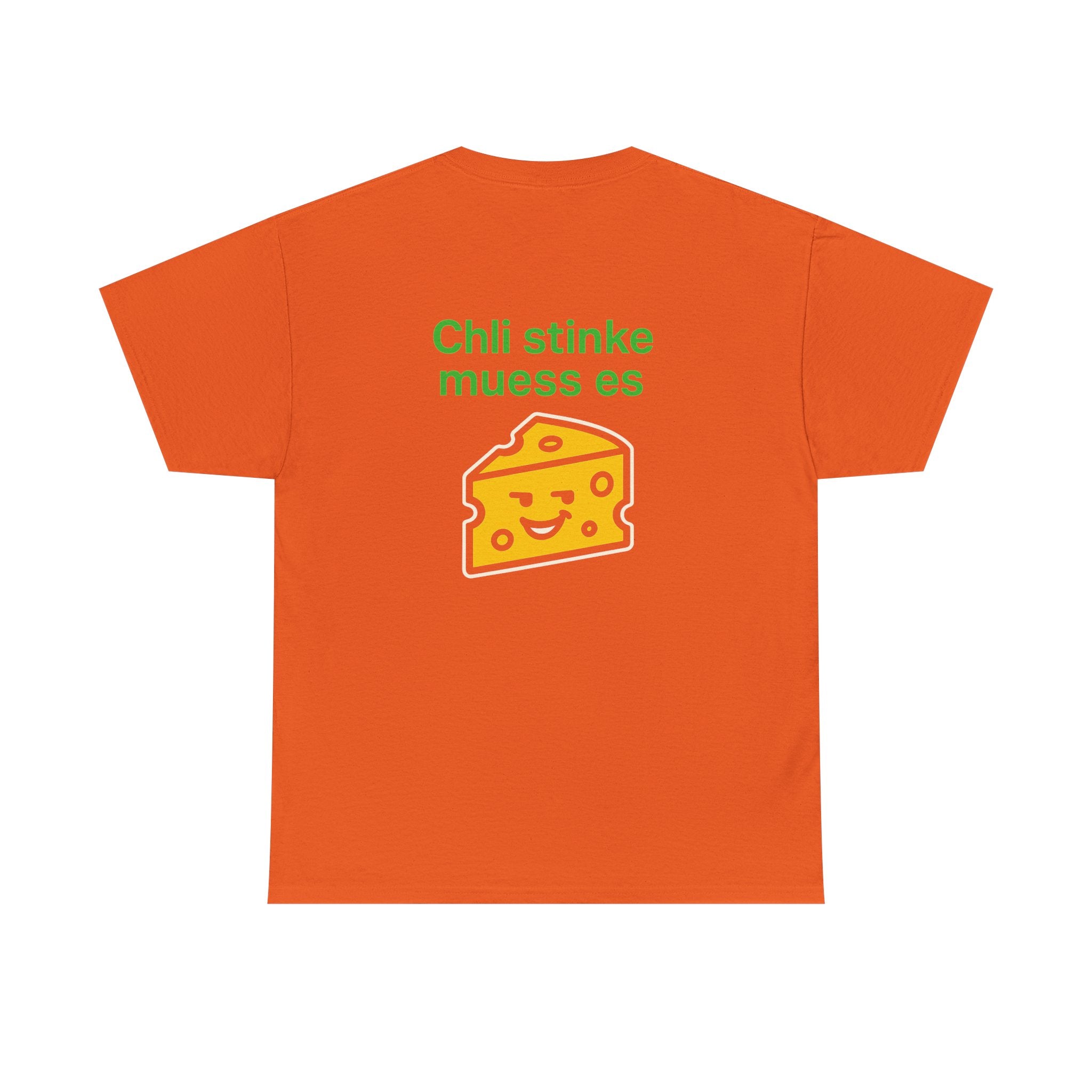 Chli stinke muess es – Schweizer Käse Humor T-Shirt