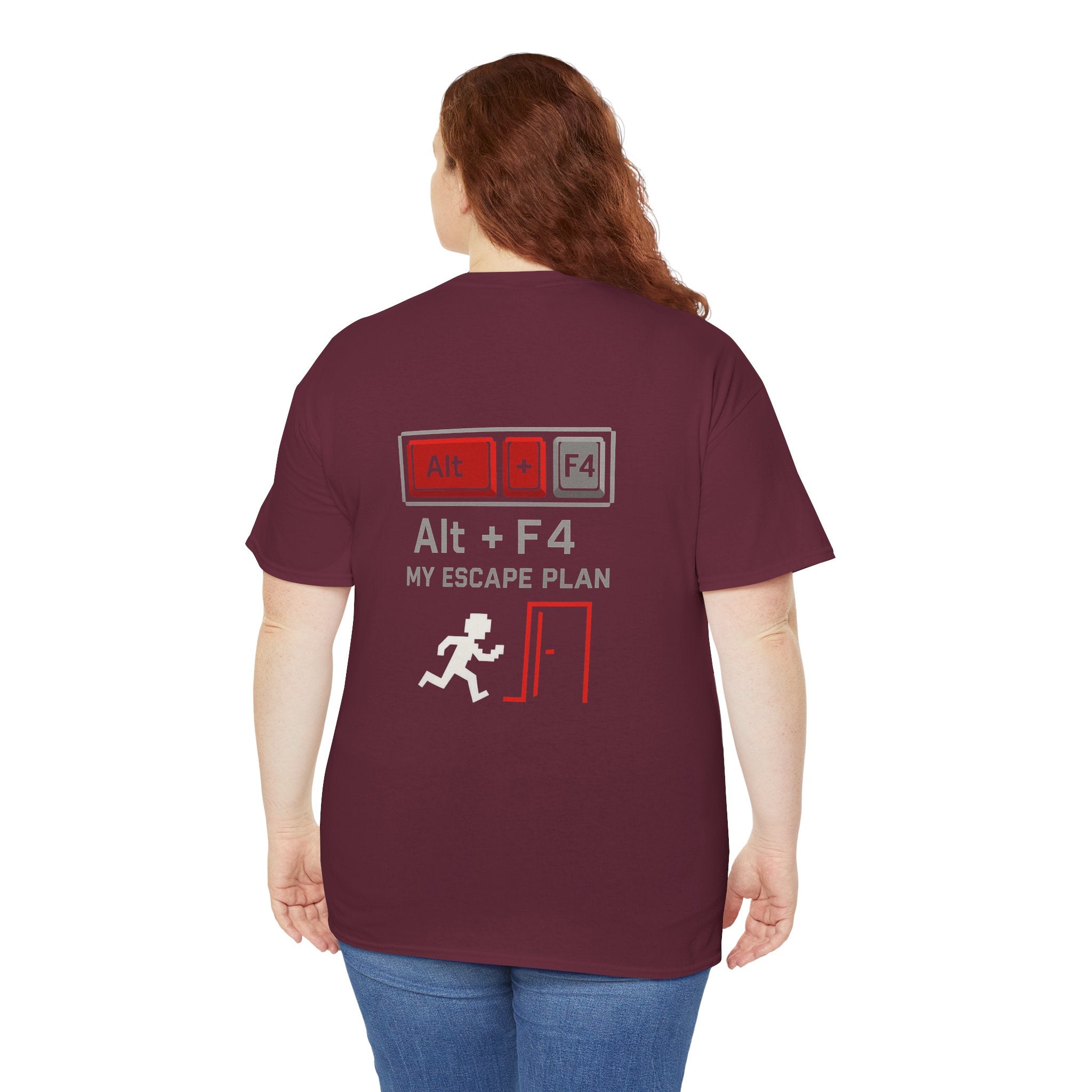 Alt + F4 – My Escape Plan – Nerd & Gamer T-Shirt