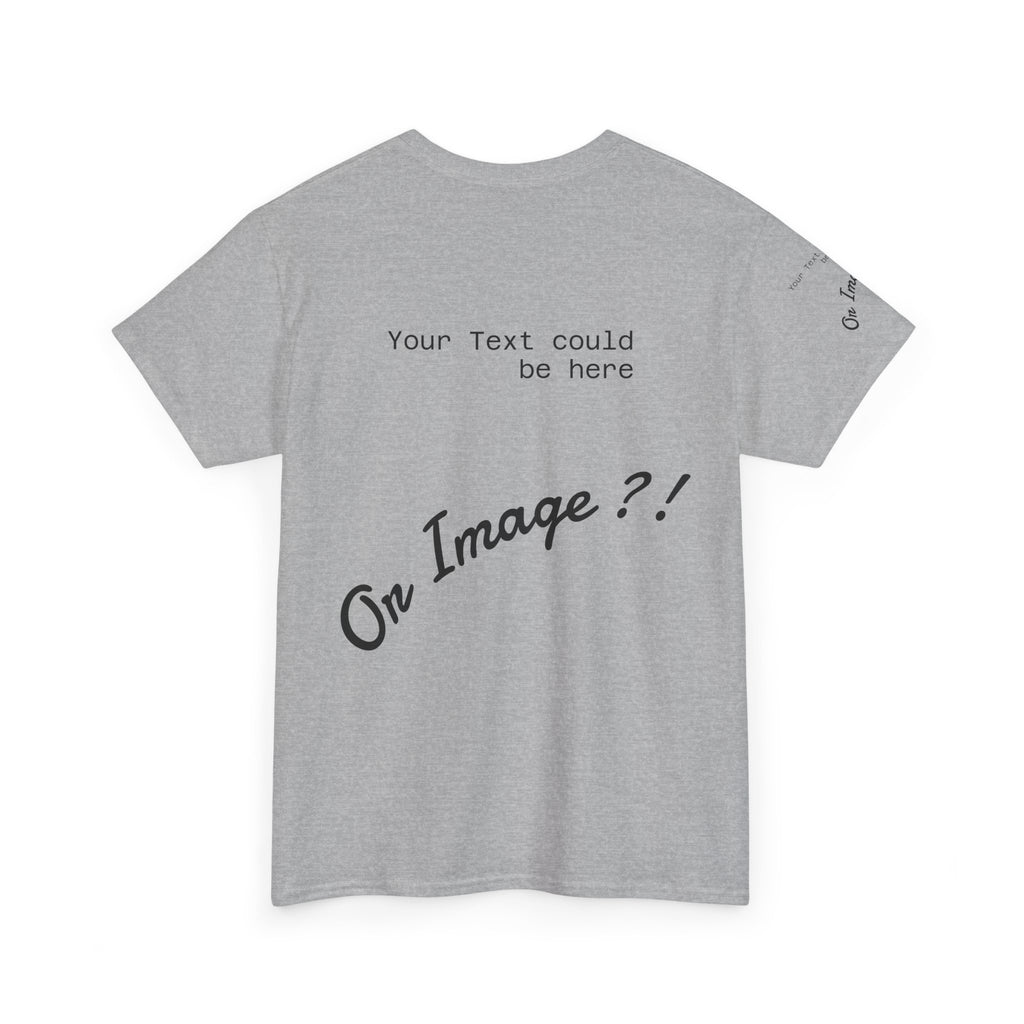 Individuell Bedruckbares Unisex Basic T-Shirt