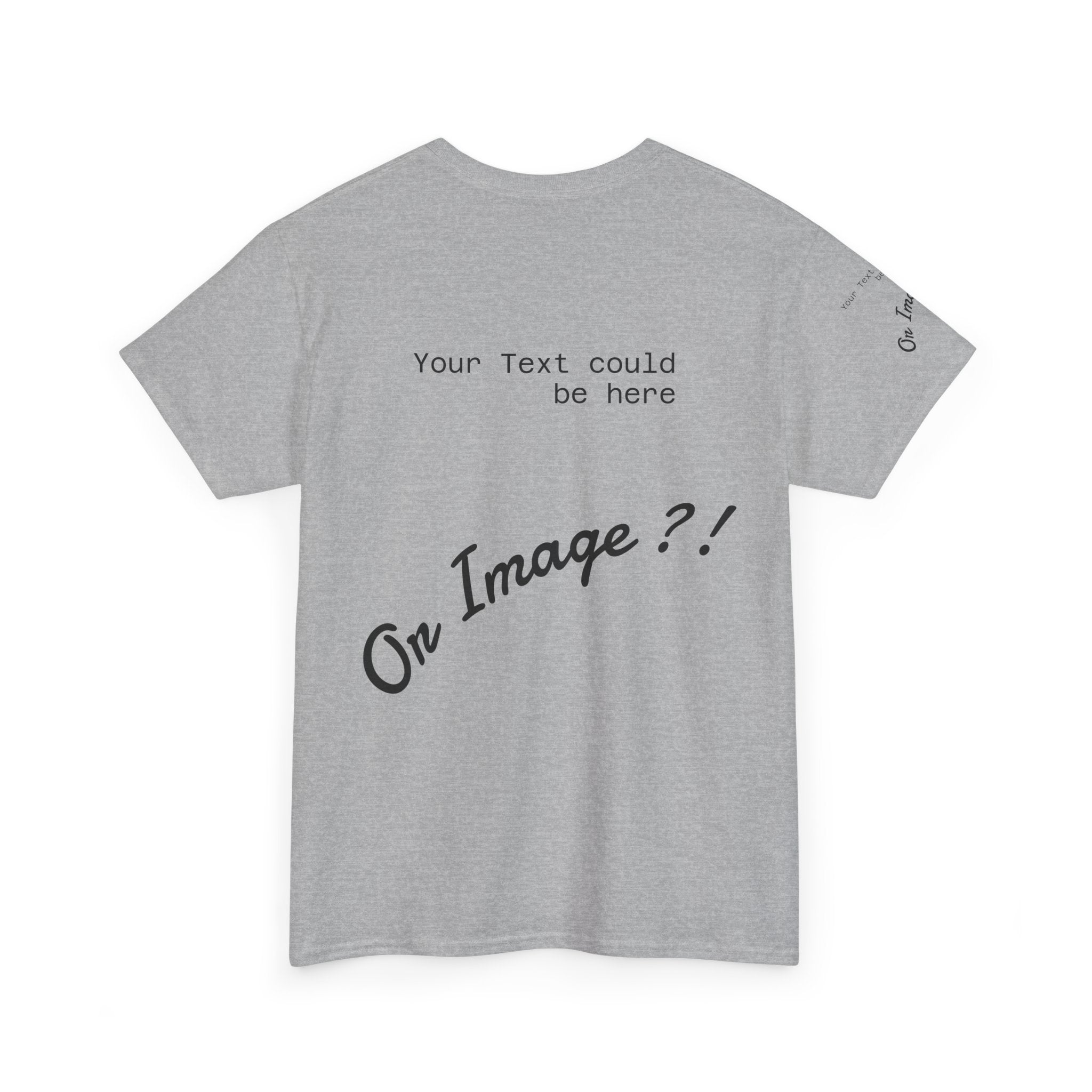 Individuell Bedruckbares Unisex Basic T-Shirt