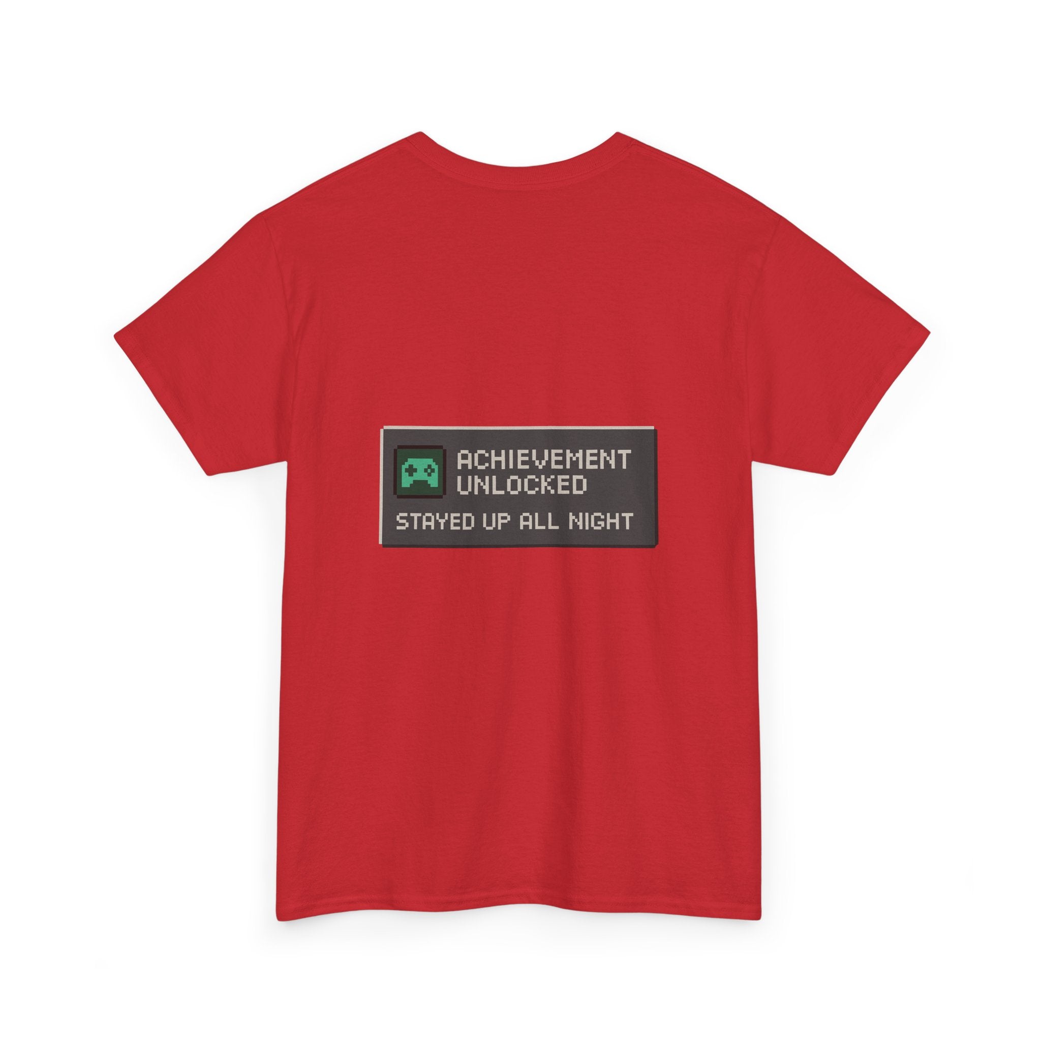 Achievement Unlocked – Stayed Up All Night – Gamer Meme T-Shirt