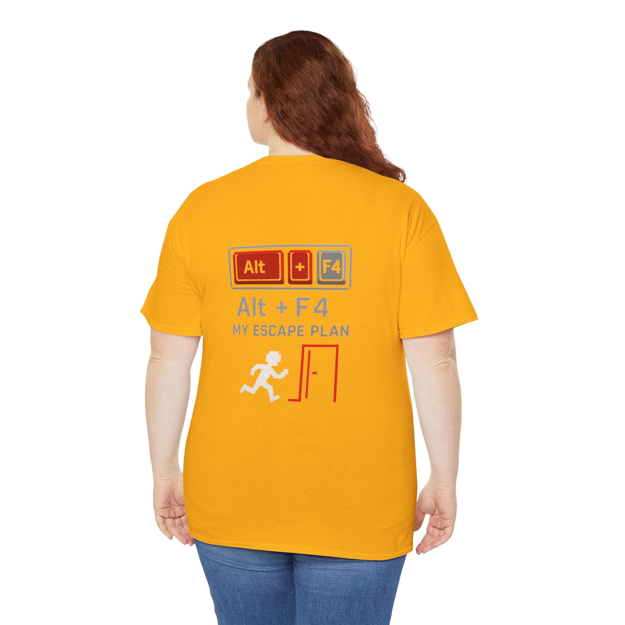 Alt + F4 – My Escape Plan – Nerd & Gamer T-Shirt