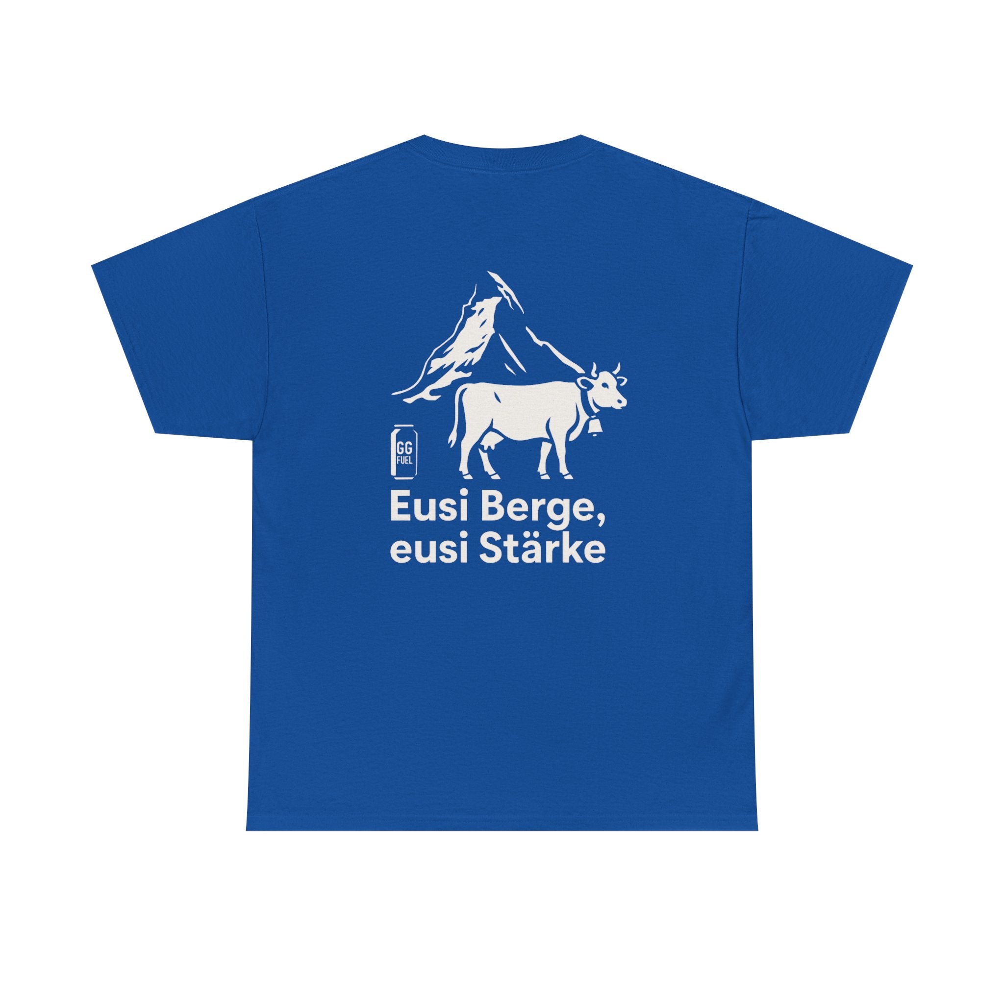 Eusi Berge, eusi Stärke – Matterhorn Schweiz T-Shirt