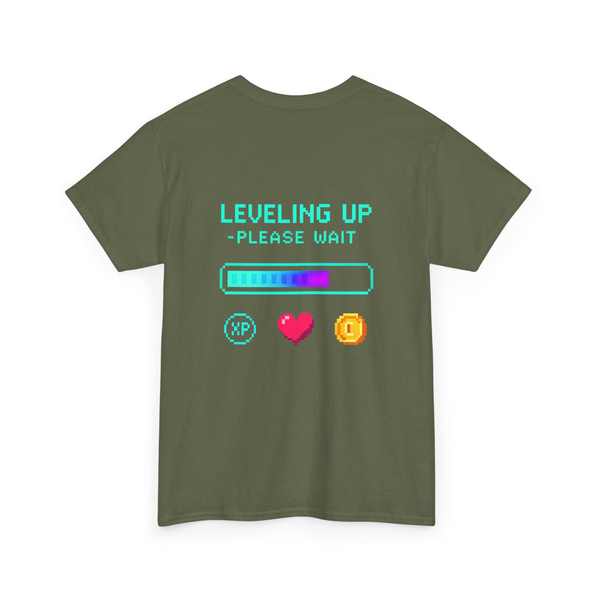 Leveling Up – Please Wait – Gamer Progress T-Shirt