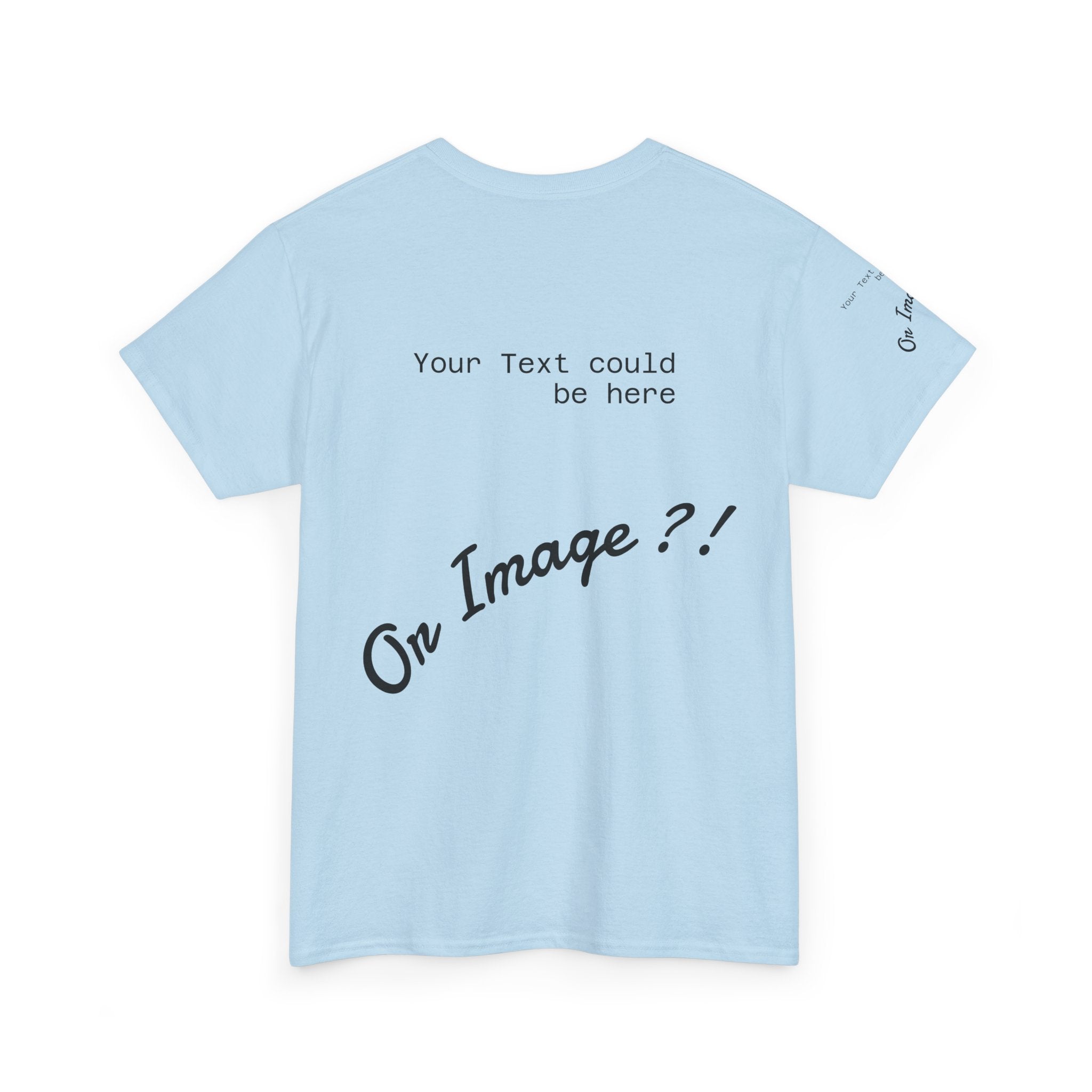 Individuell Bedruckbares Unisex Basic T-Shirt