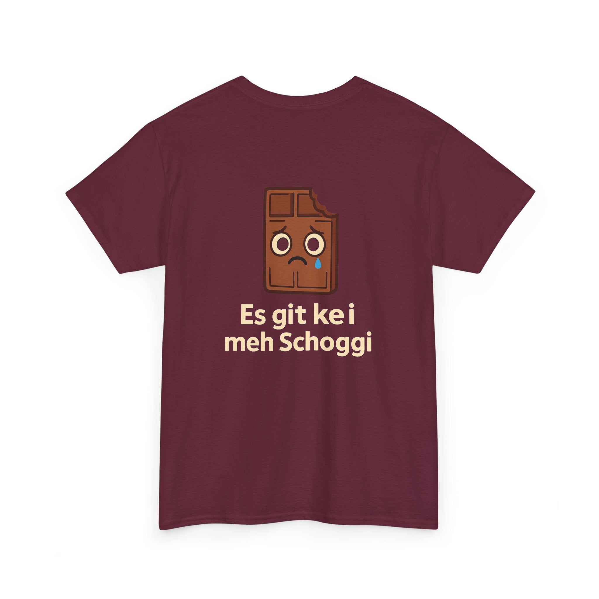 Es git kei meh Schoggi – Schweizer Humor T-Shirt