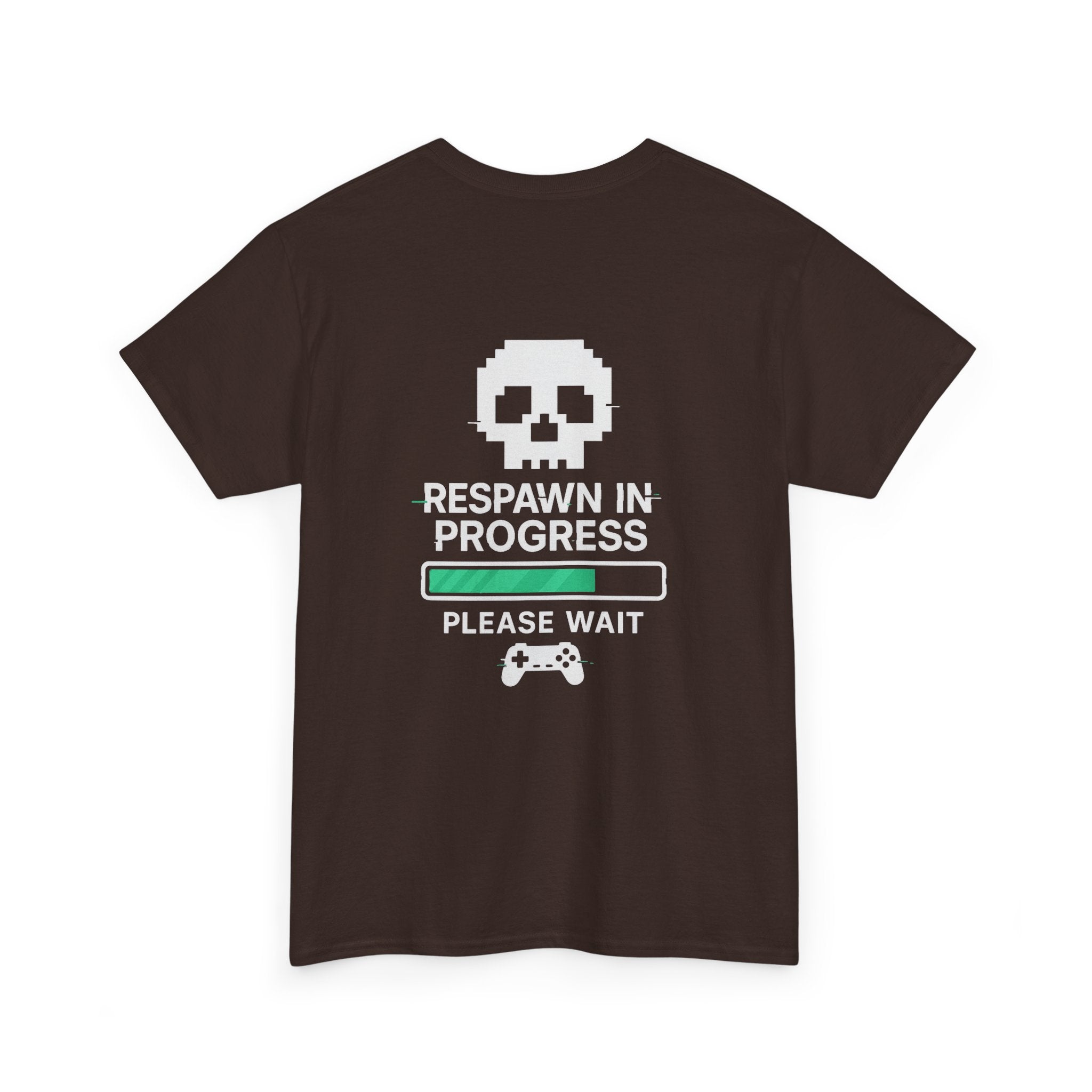 Respawn in Progress – Please Wait – Gamer Meme T-Shirt