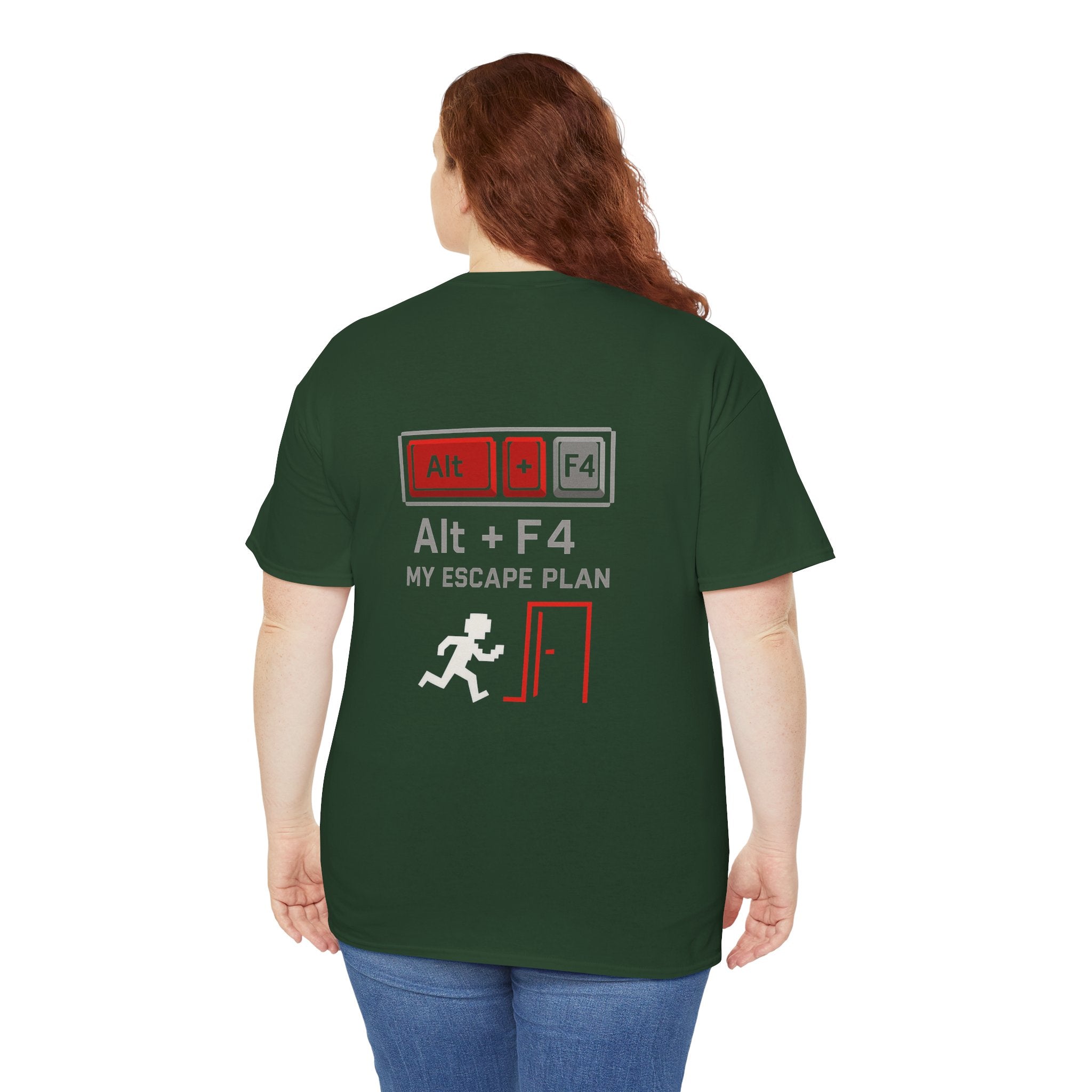 Alt + F4 – My Escape Plan – Nerd & Gamer T-Shirt