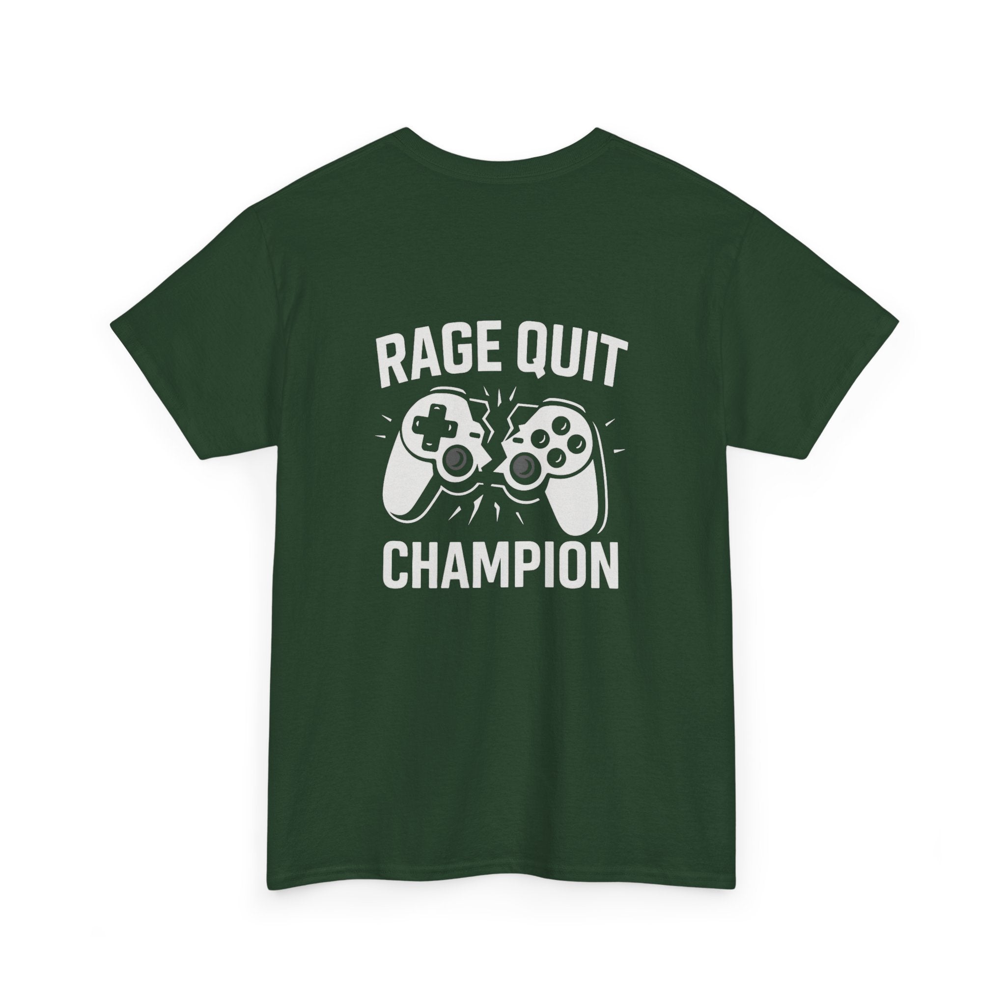 Rage Quit Champion – Lustiges Gamer Meme T-Shirt