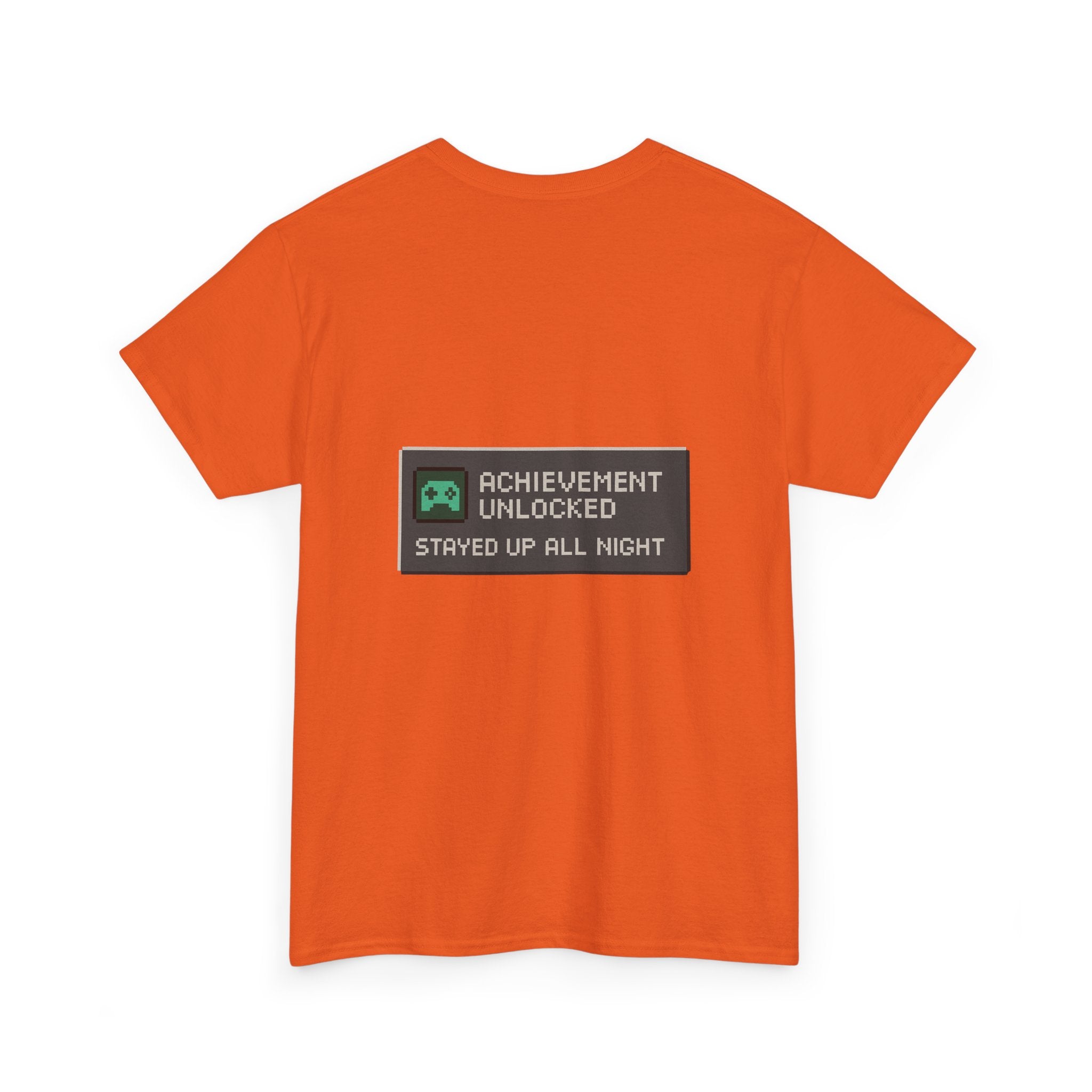 Achievement Unlocked – Stayed Up All Night – Gamer Meme T-Shirt