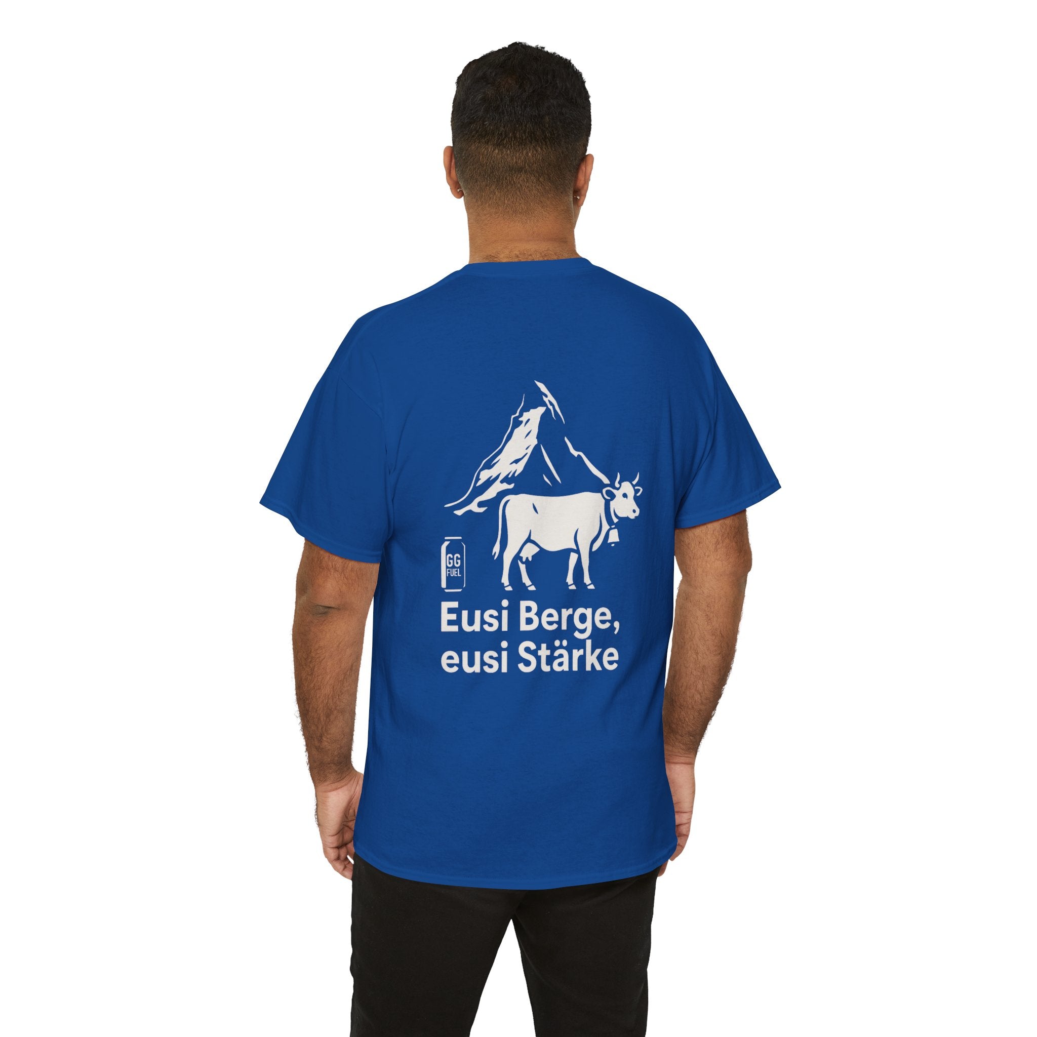 Eusi Berge, eusi Stärke – Matterhorn Schweiz T-Shirt
