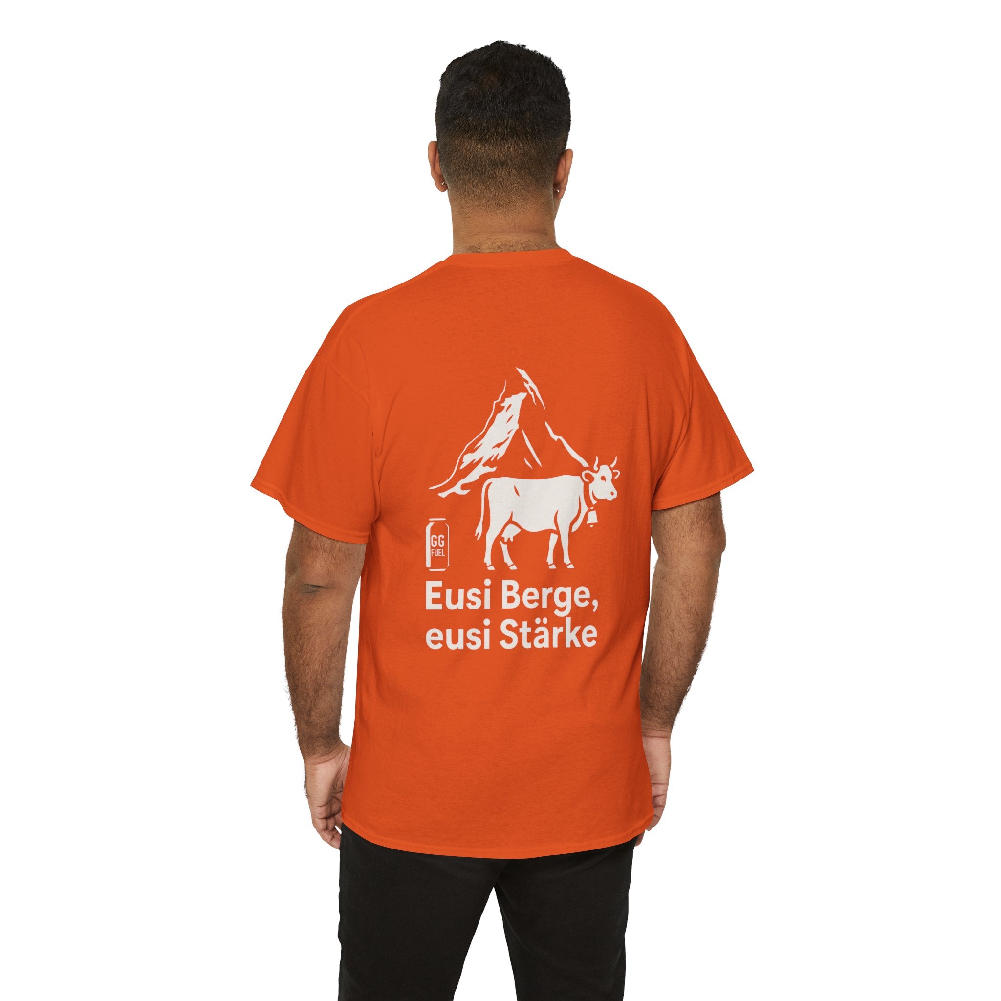 Eusi Berge, eusi Stärke – Matterhorn Schweiz T-Shirt