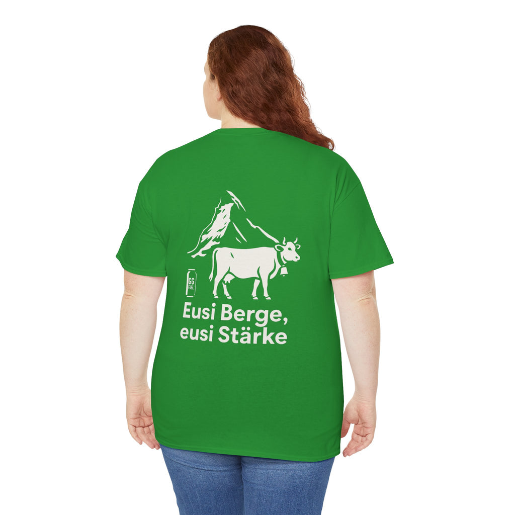 Eusi Berge, eusi Stärke – Matterhorn Schweiz T-Shirt