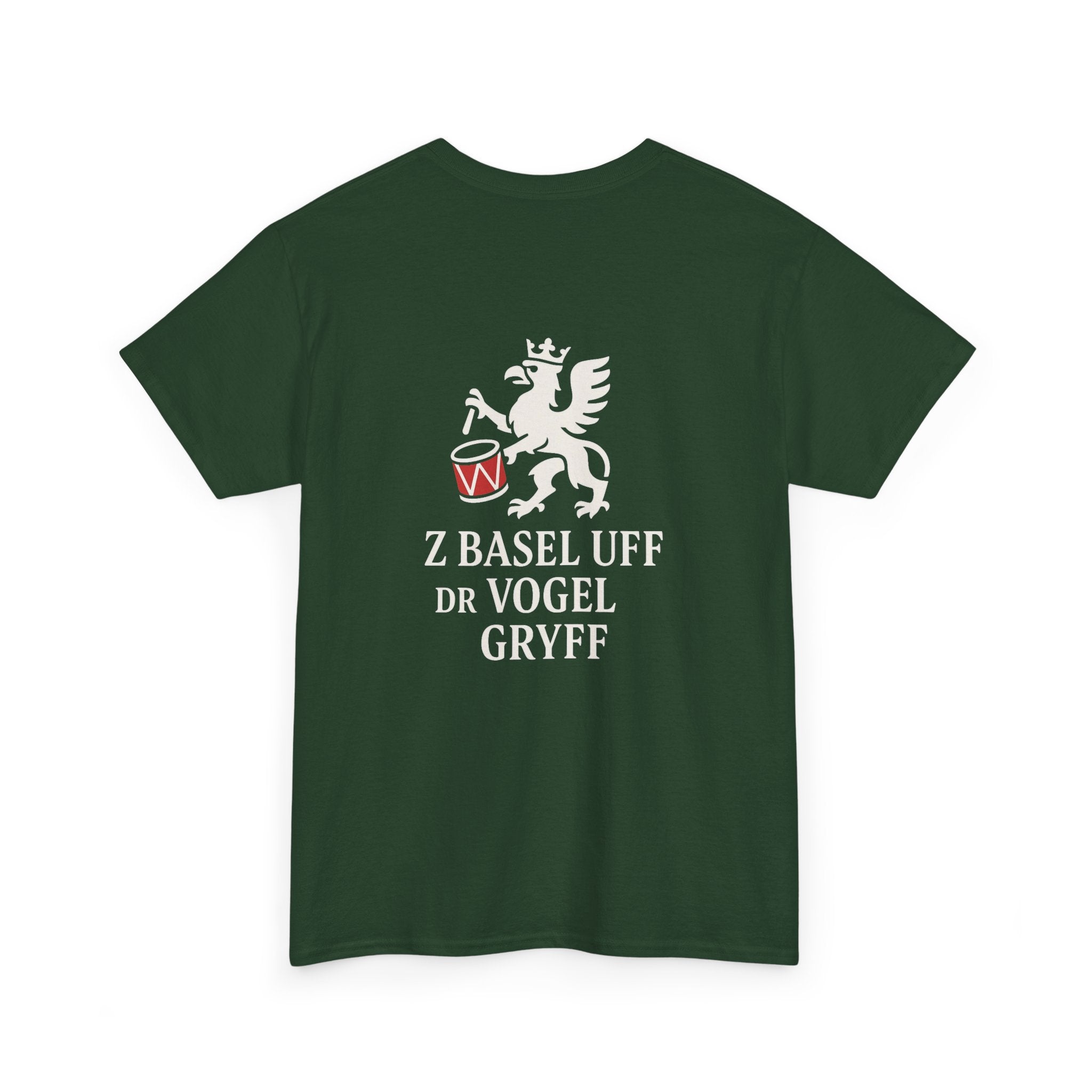Z Basel uff dr Vogel Gryff – Schweizer Tradition Streetwear T-Shirt