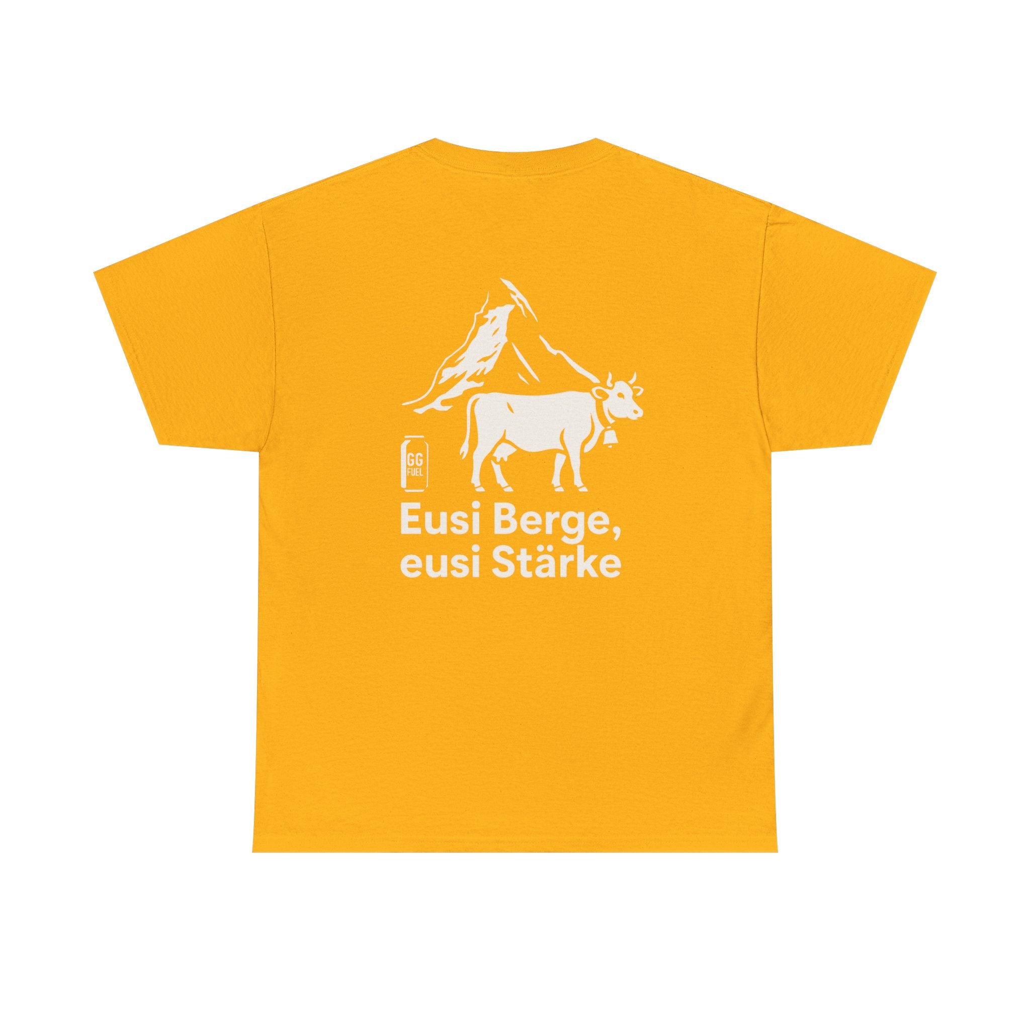 Eusi Berge, eusi Stärke – Matterhorn Schweiz T-Shirt