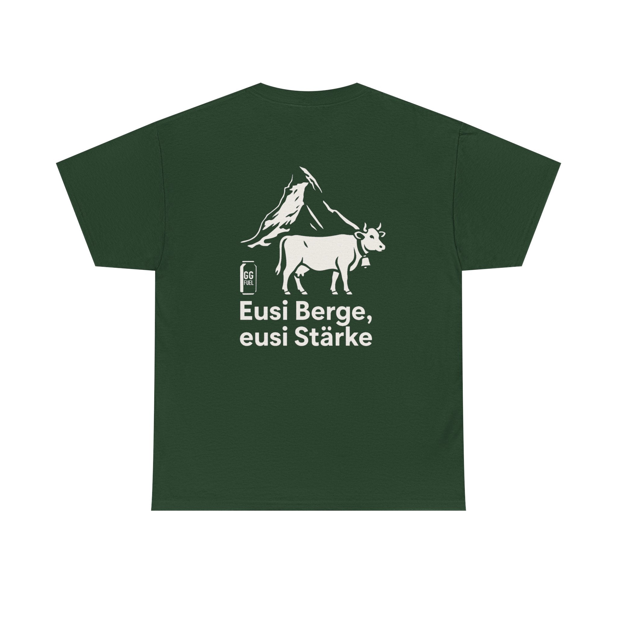 Eusi Berge, eusi Stärke – Matterhorn Schweiz T-Shirt