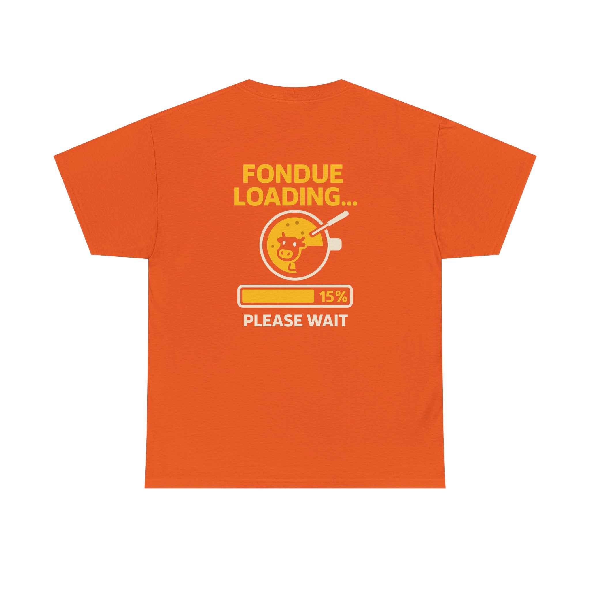 Fondue Loading – Schweizer Winter Meme T-Shirt