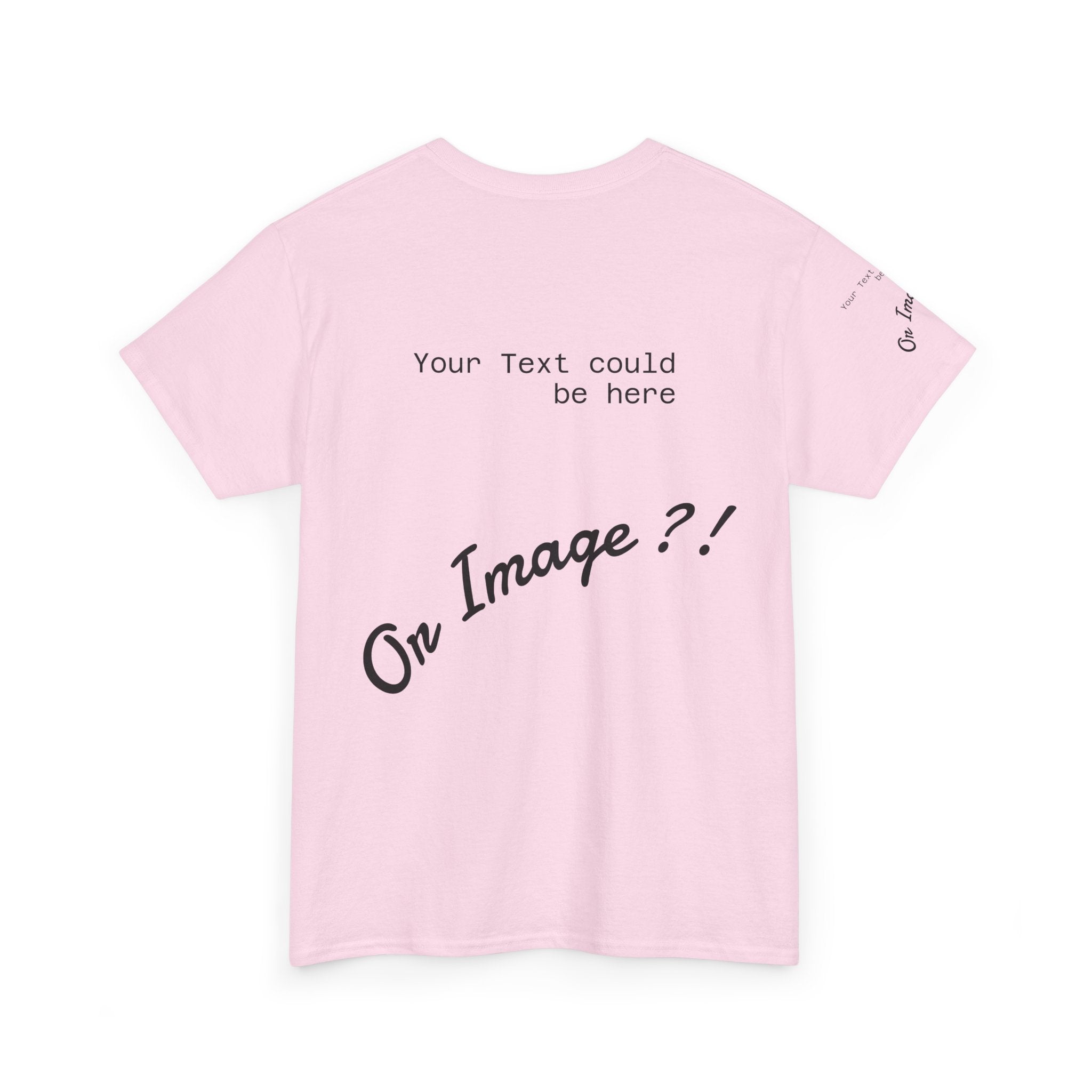Individuell Bedruckbares Unisex Basic T-Shirt