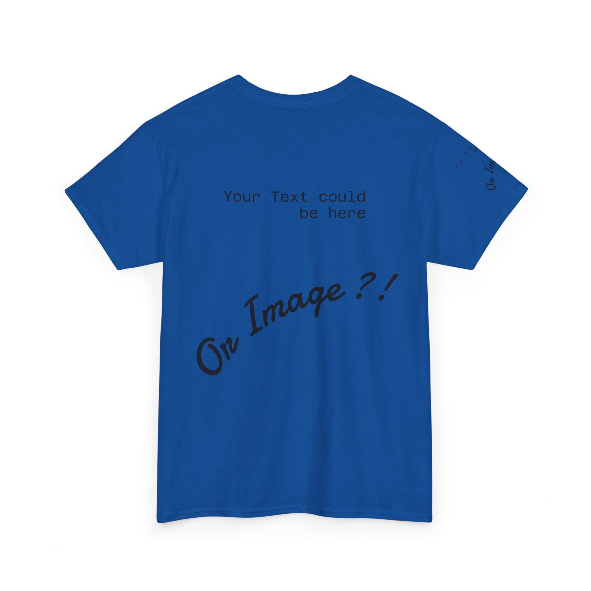 Individuell Bedruckbares Unisex Basic T-Shirt