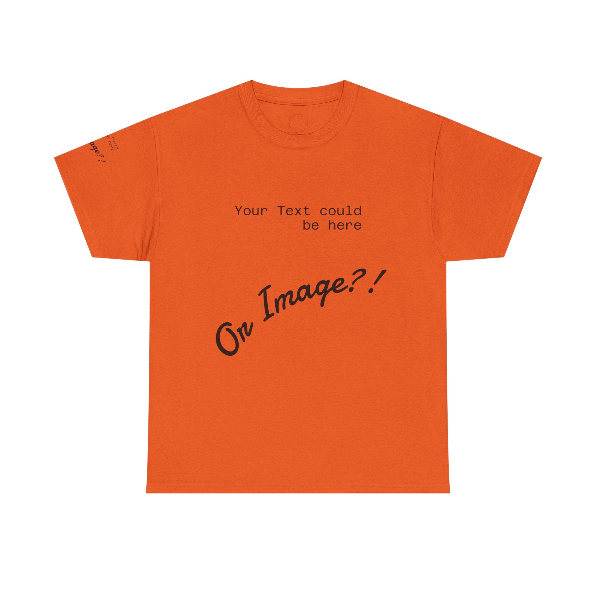Individuell Bedruckbares Unisex Basic T-Shirt