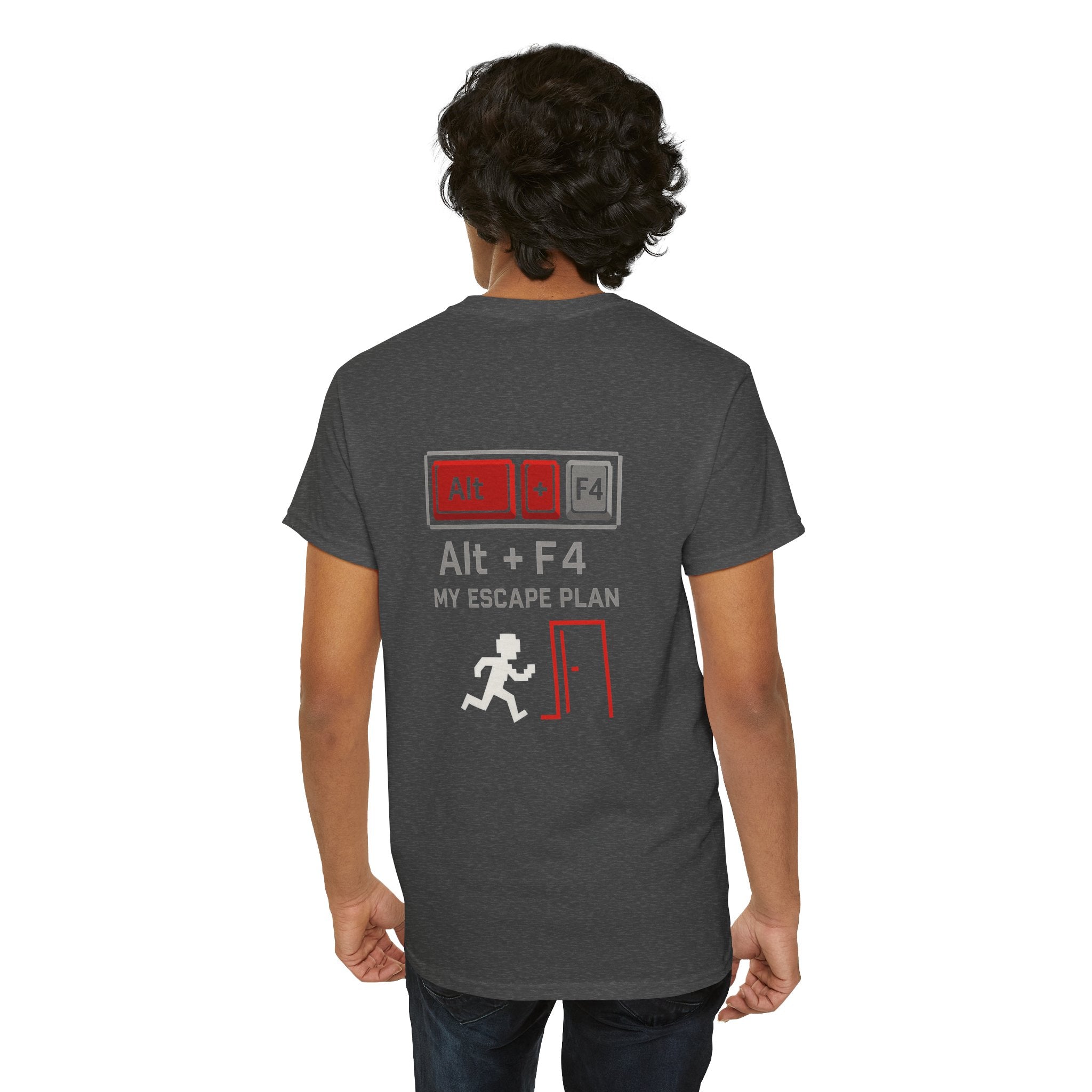 Alt + F4 – My Escape Plan – Nerd & Gamer T-Shirt