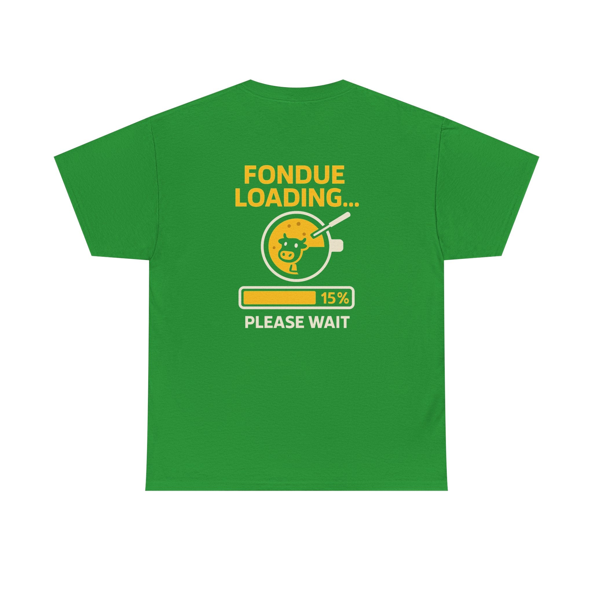 Fondue Loading – Schweizer Winter Meme T-Shirt