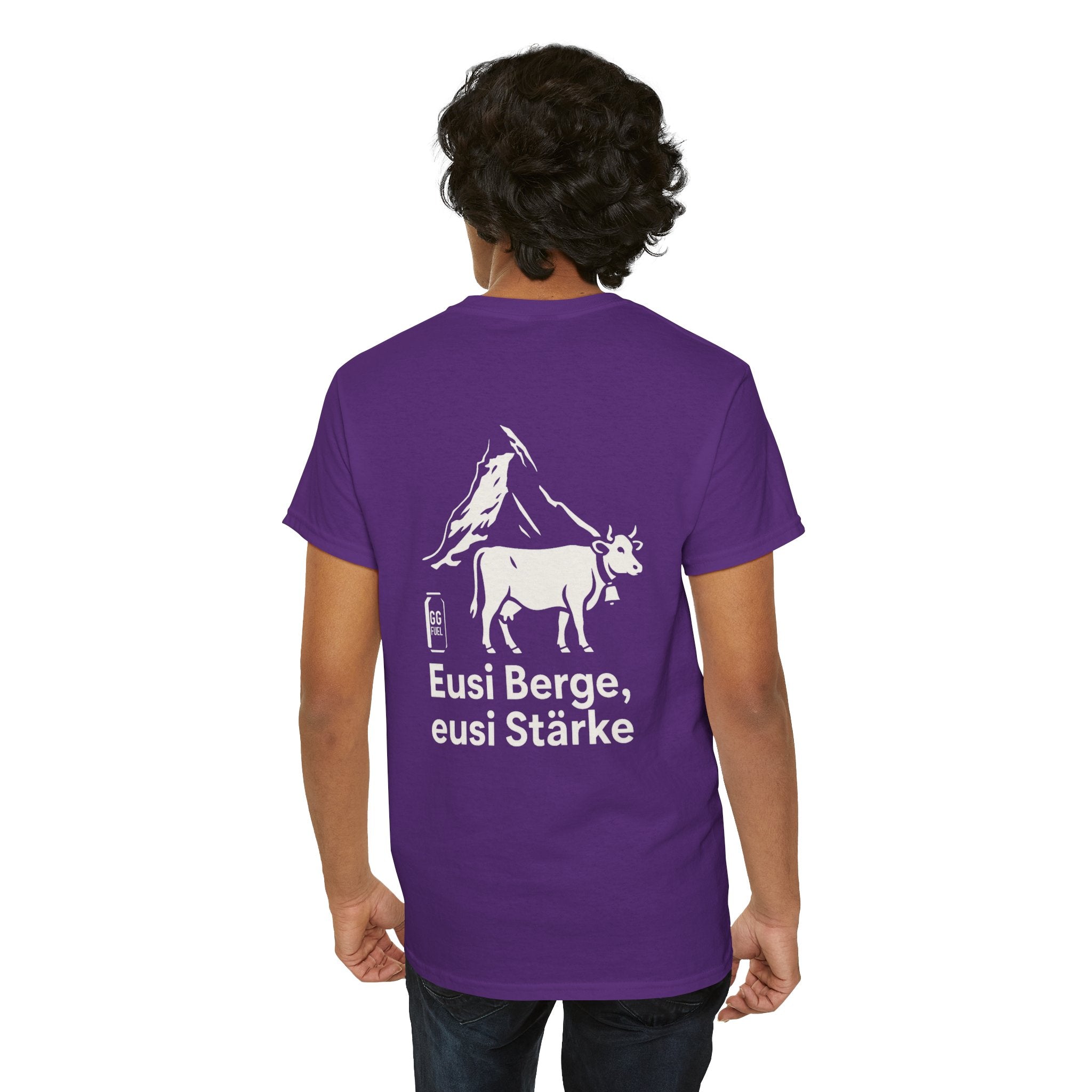 Eusi Berge, eusi Stärke – Matterhorn Schweiz T-Shirt